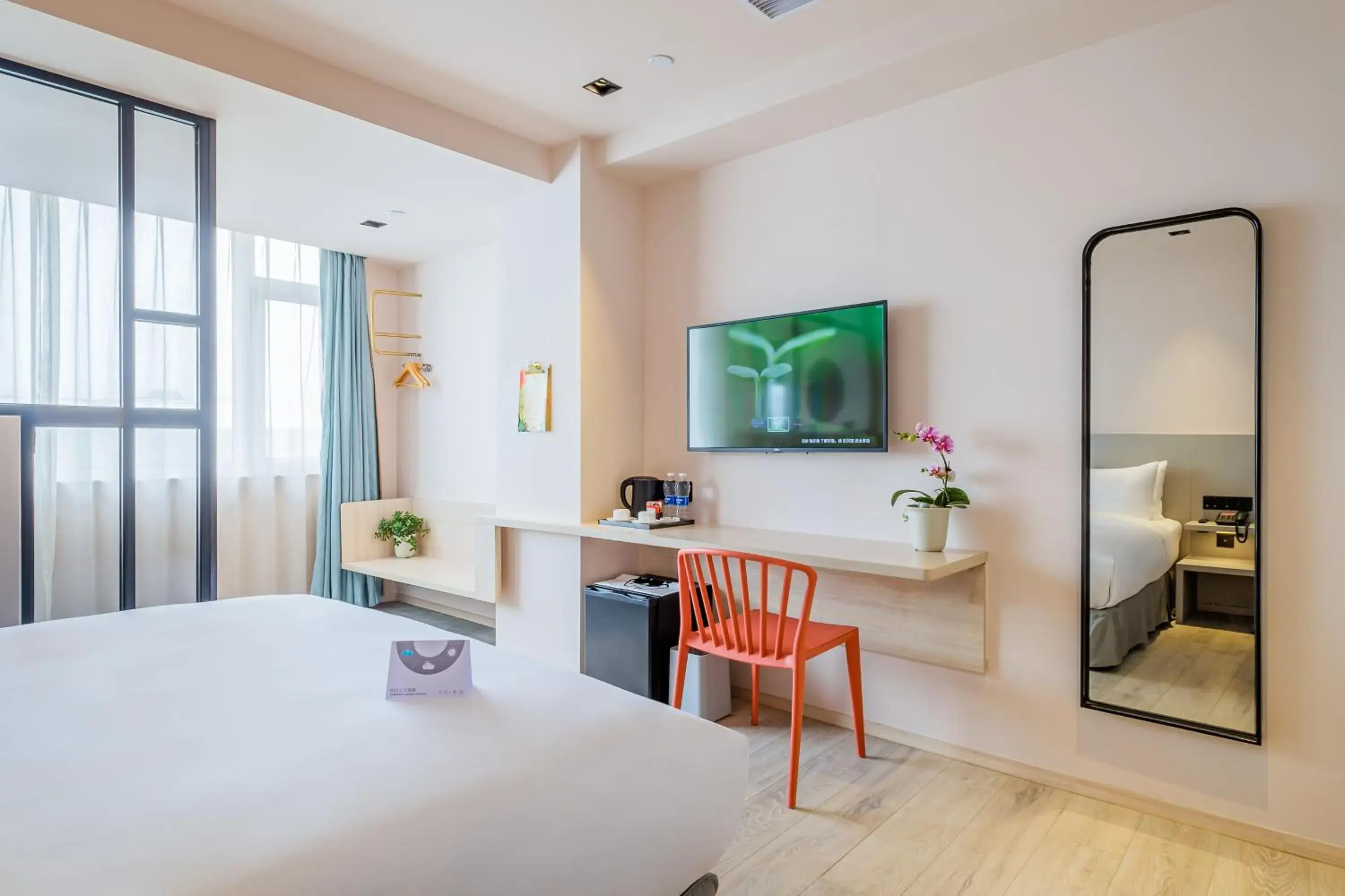 Bedroom, Bed in PACE HOTEL Suzhou Guanqian Branch Bedroom, Bed in PACE HOTEL Suzhou Guanqian Branch