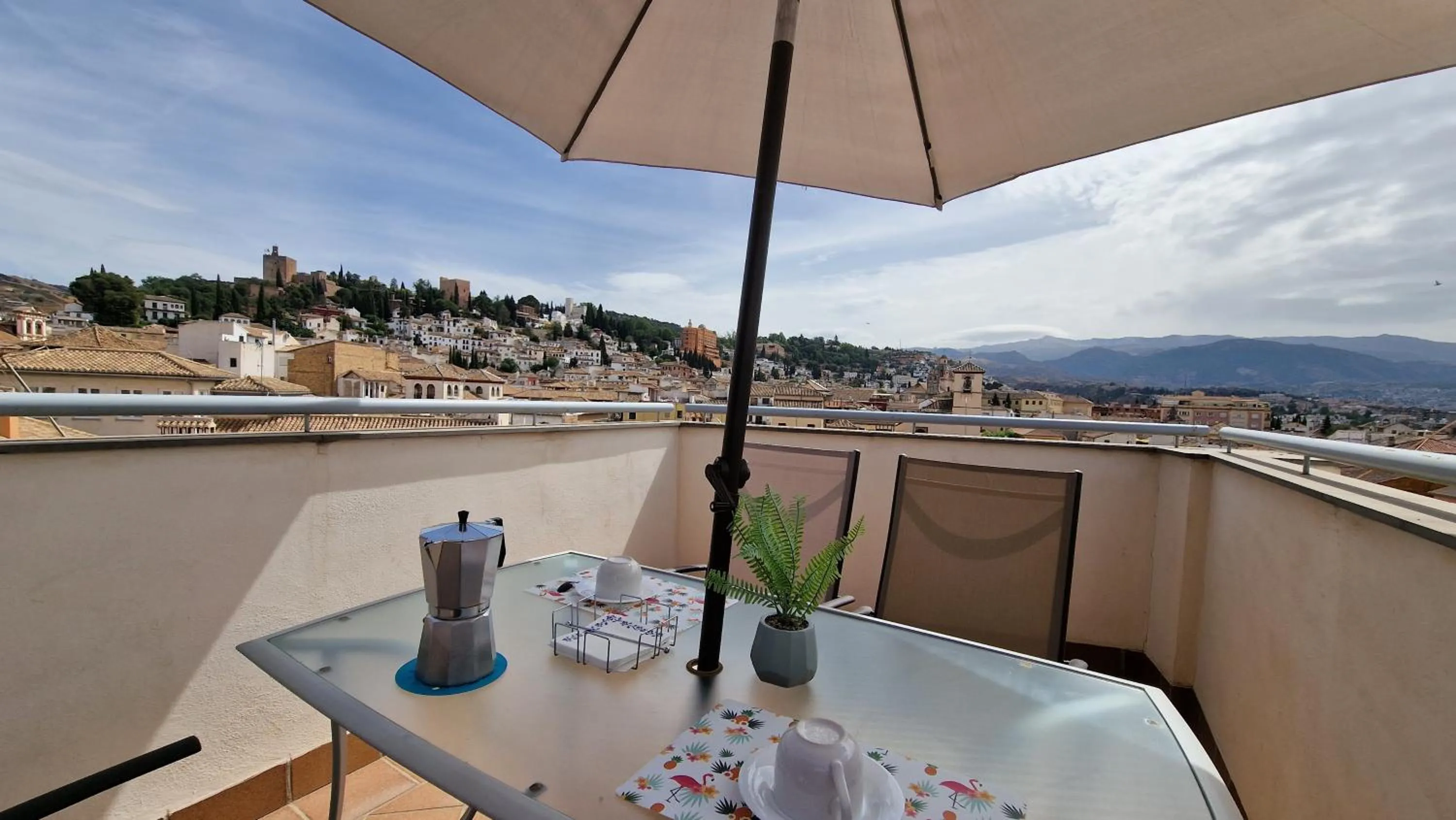 Balcony/Terrace in Imeda Apartamentos Escudo del Carmen 19