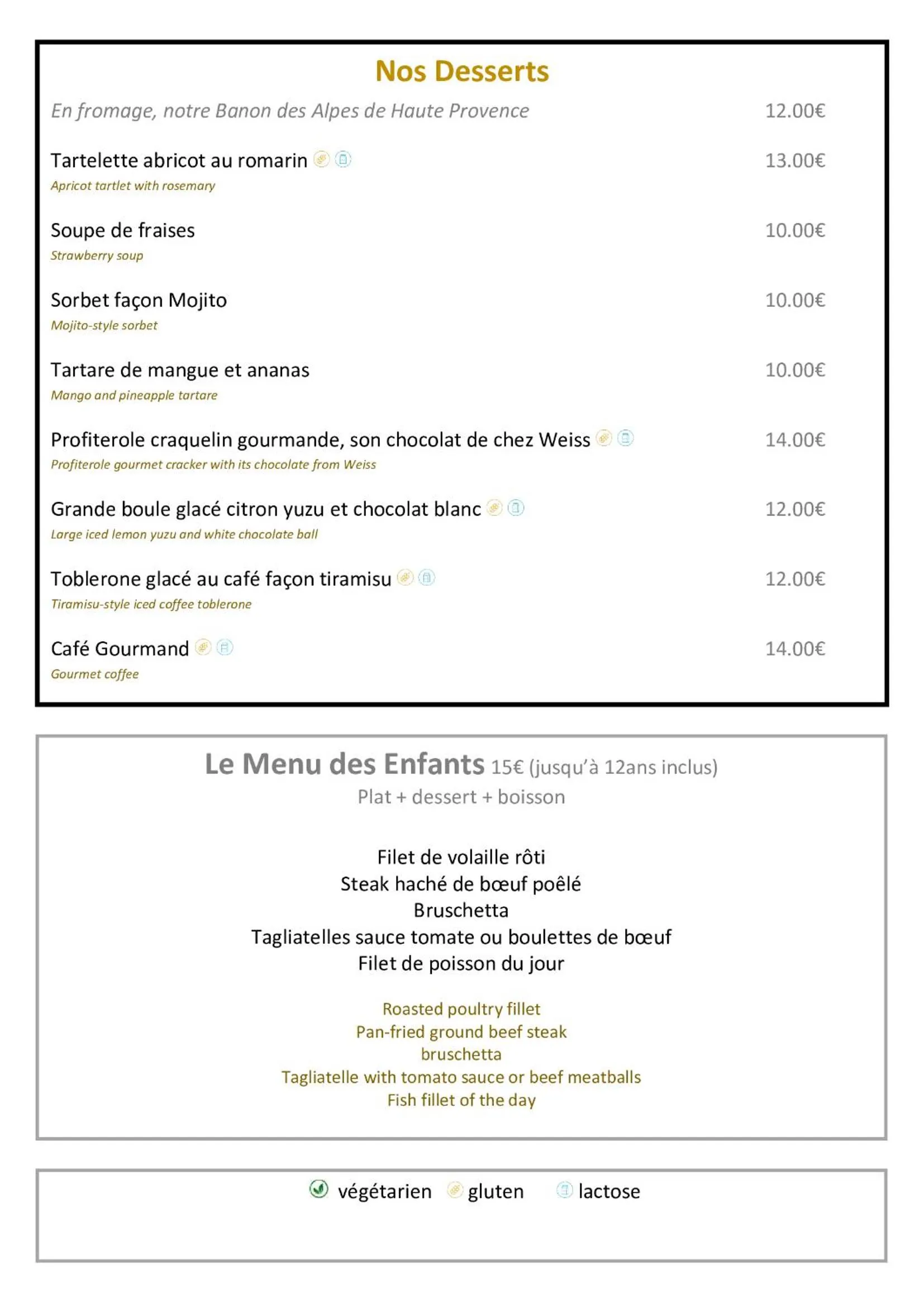 Food and drinks in Best Western Premier Montfleuri