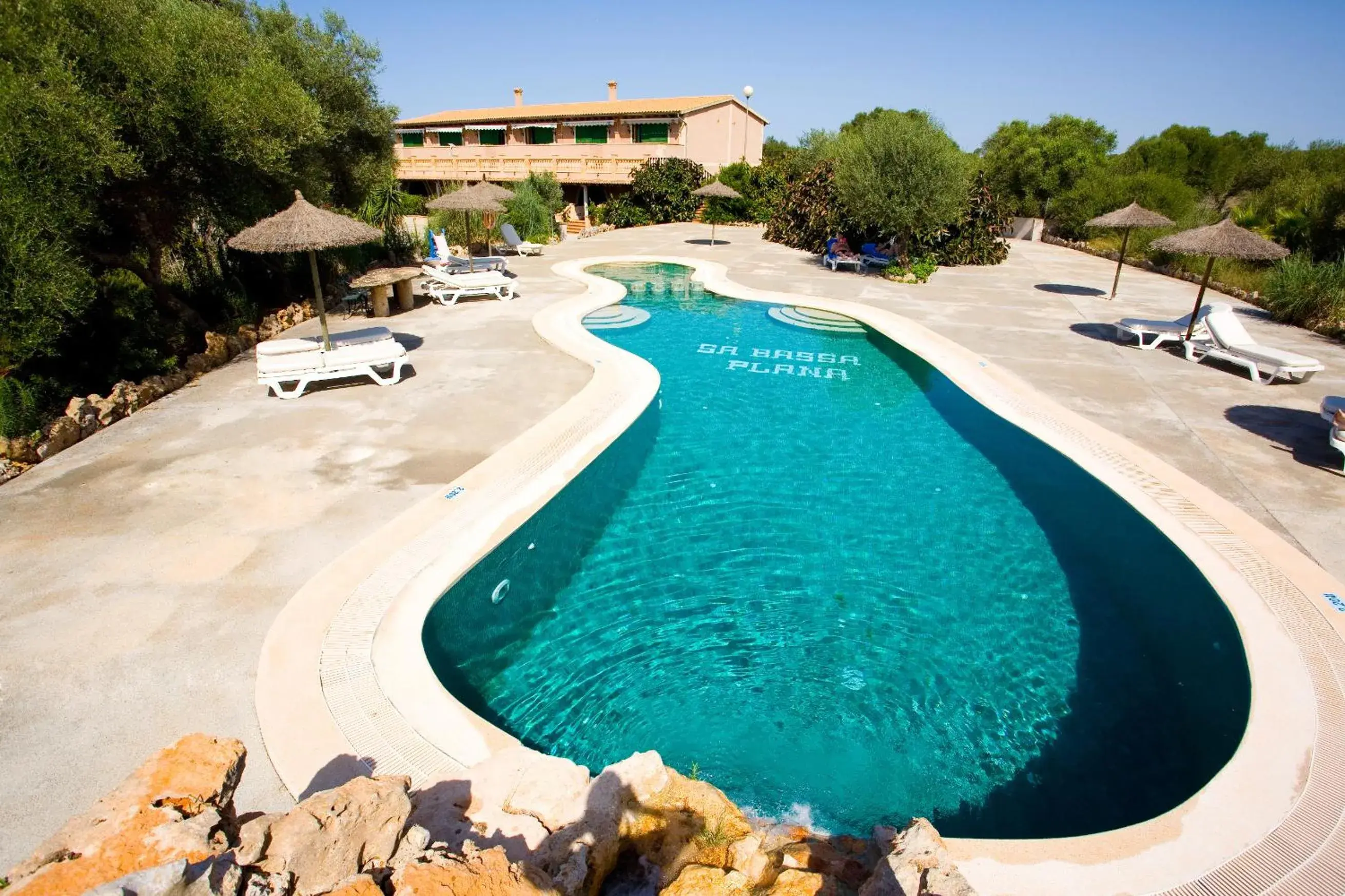Swimming pool in Sa Bassa Plana Swimming pool in Sa Bassa Plana