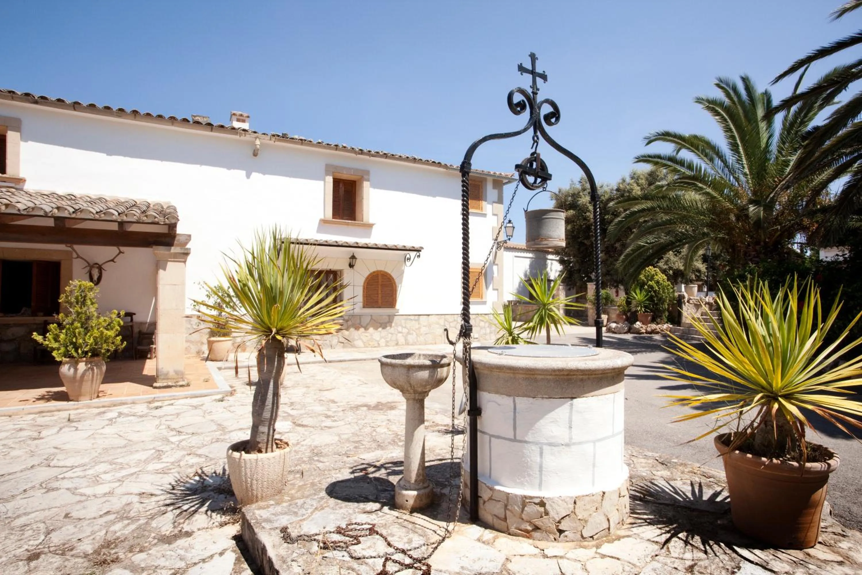 Decorative detail in Sa Bassa Plana