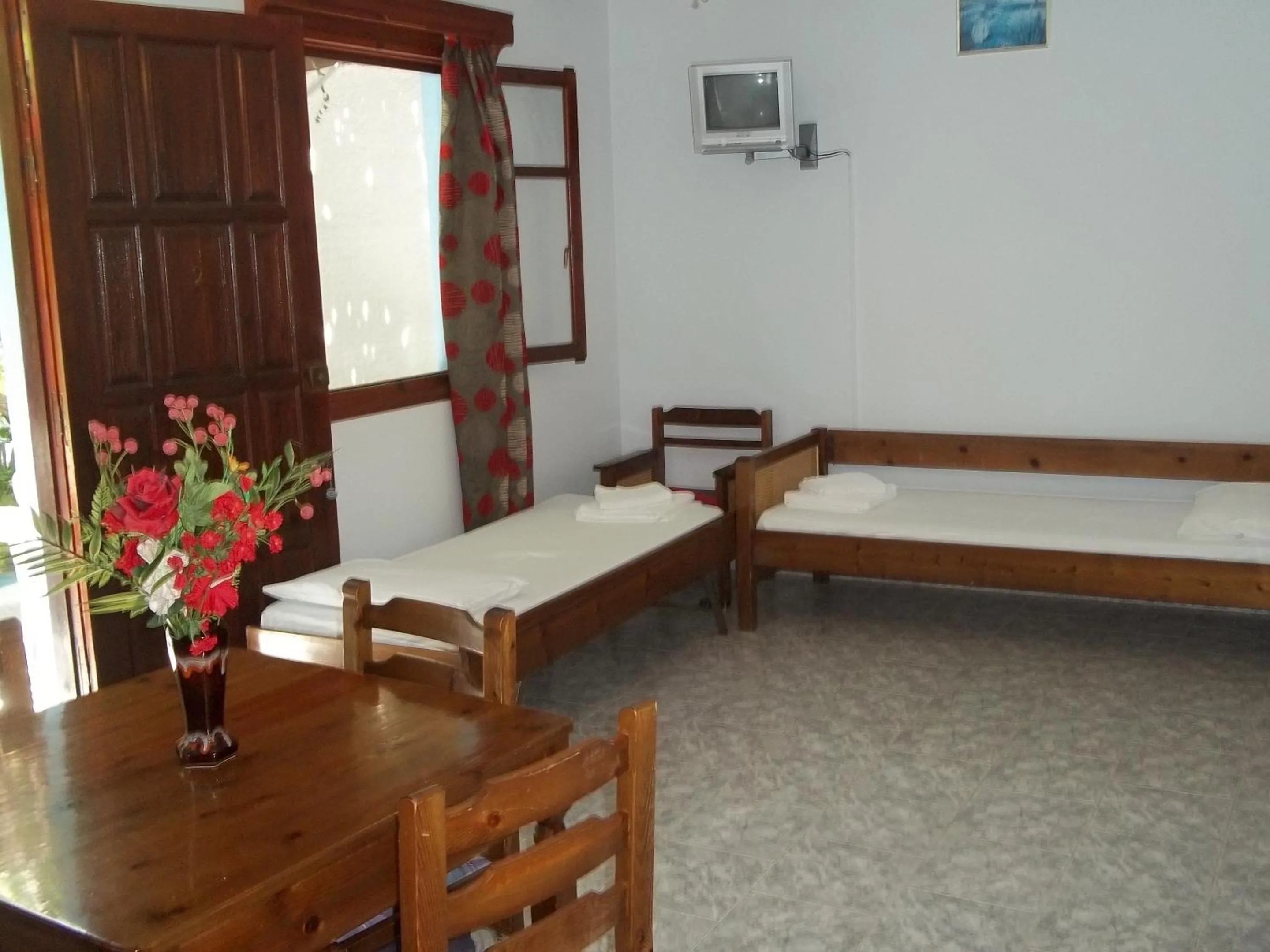 Living room, Bed in Saint Nicolas Bungalows