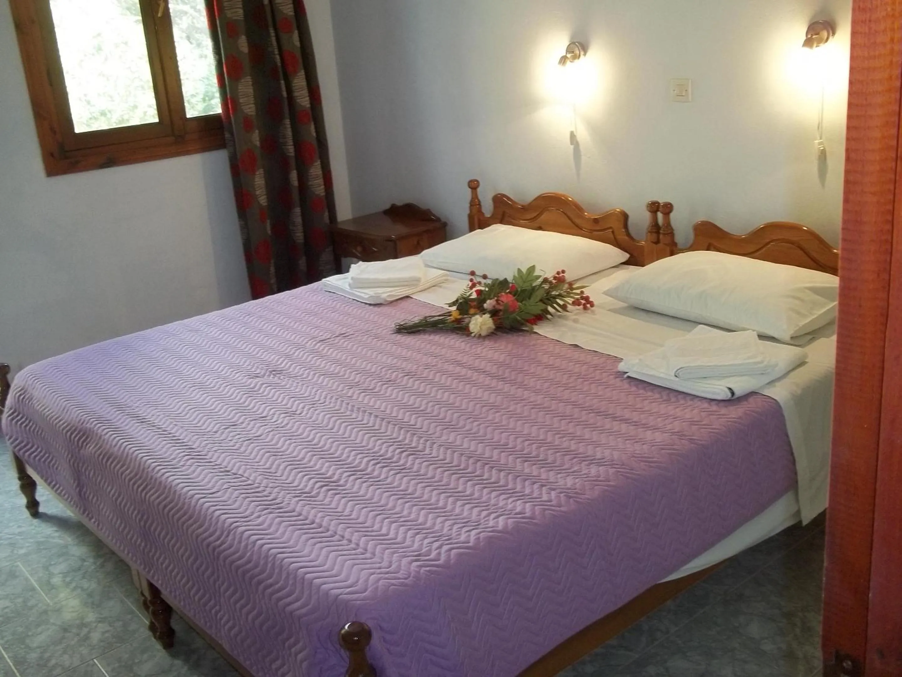 Bed in Saint Nicolas Bungalows
