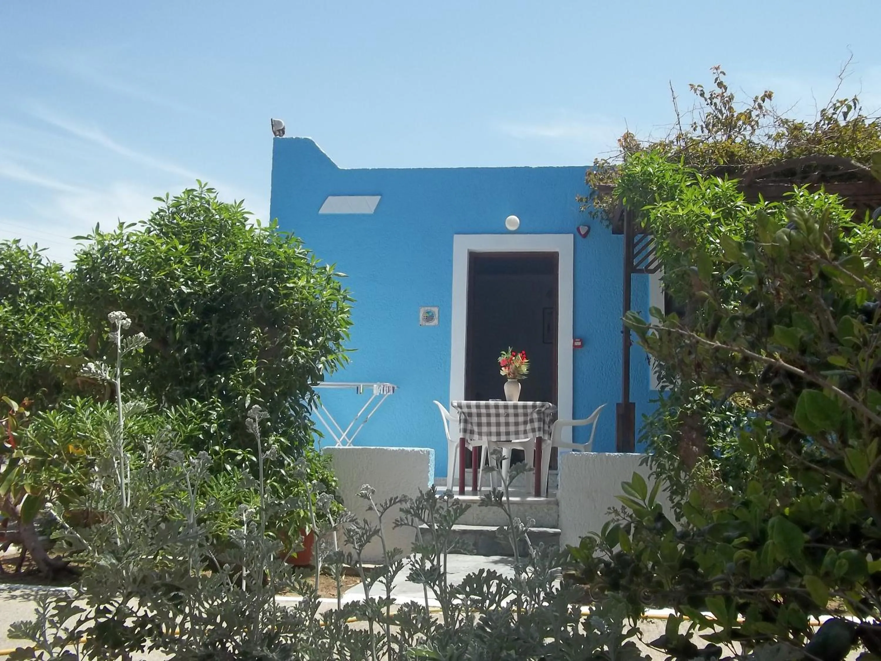 Patio in Saint Nicolas Bungalows