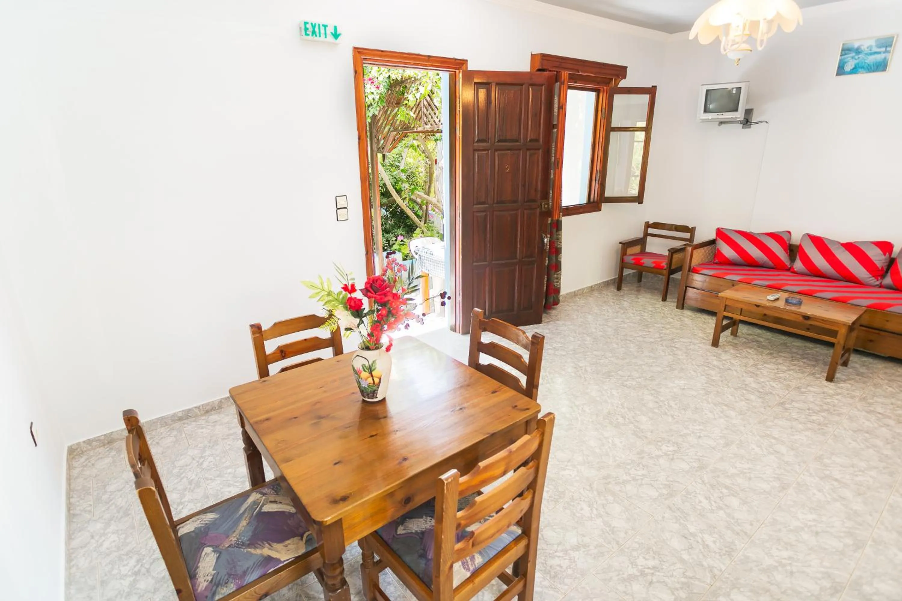 Photo of the whole room in Saint Nicolas Bungalows