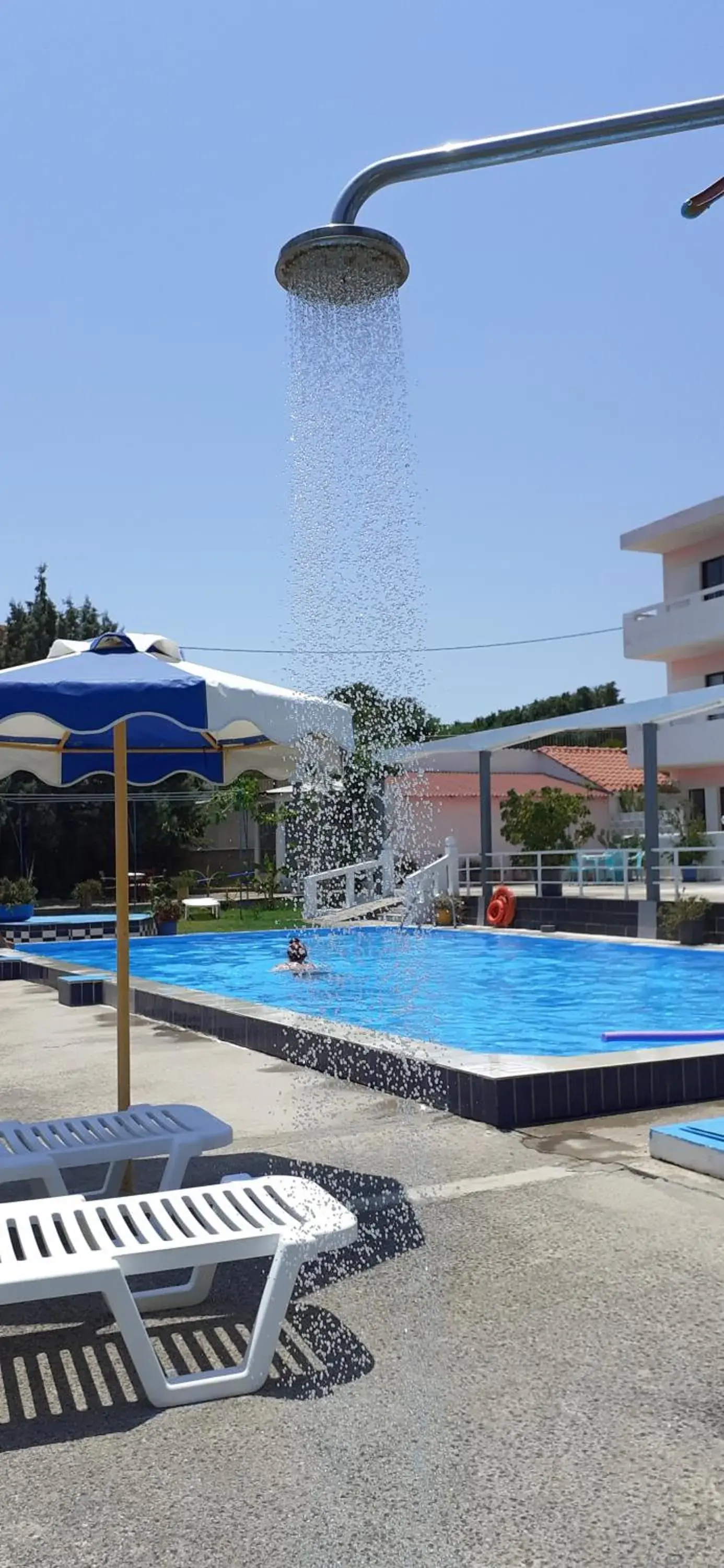 Swimming pool in Oleander Studios Swimming pool in Oleander Studios