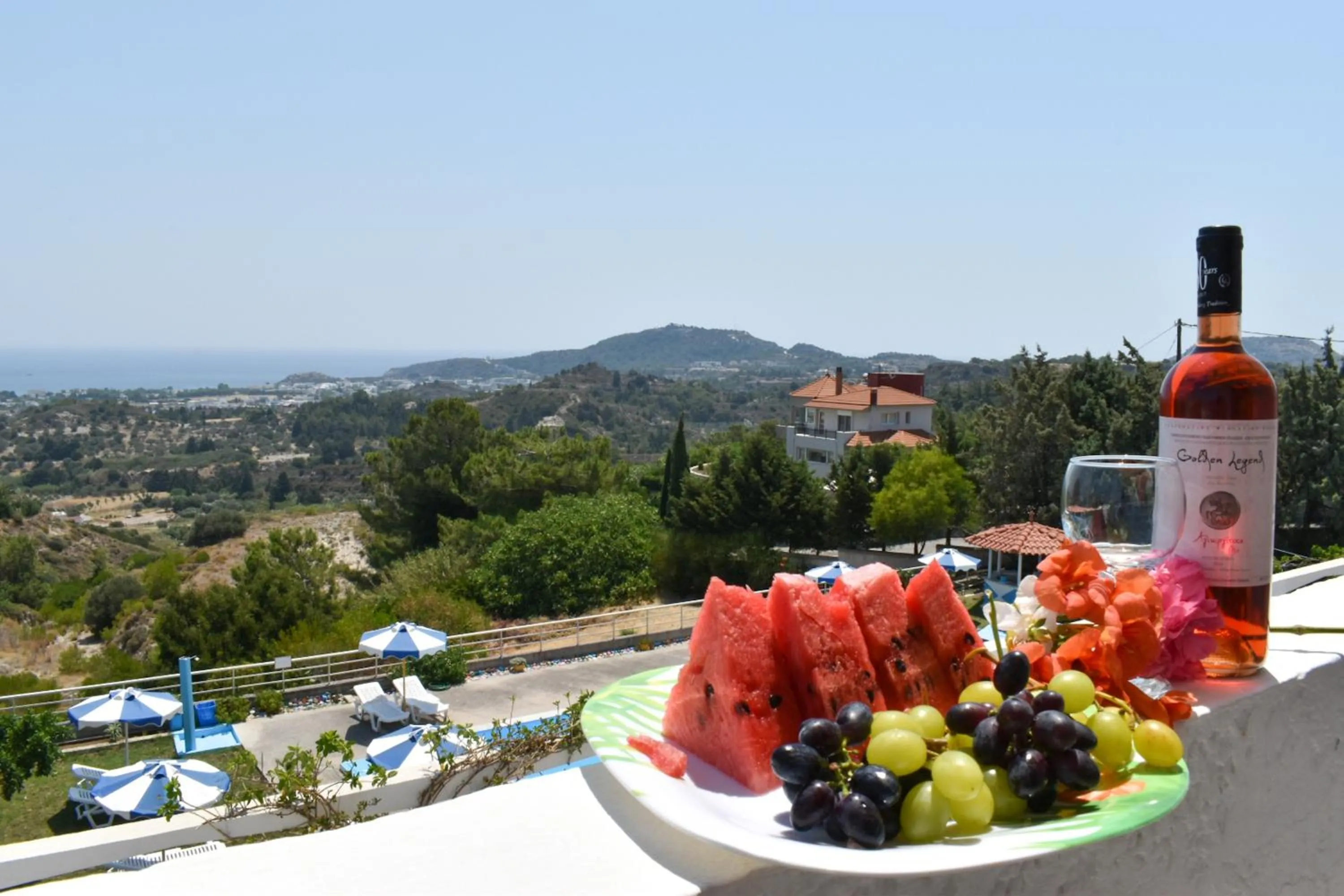 Balcony/Terrace in Oleander Studios