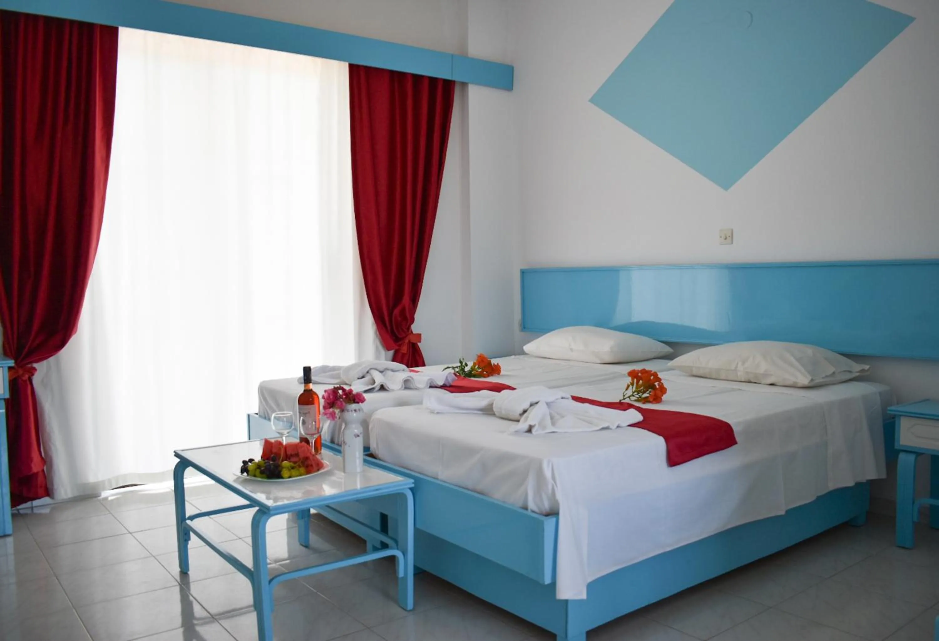 Bed in Oleander Studios