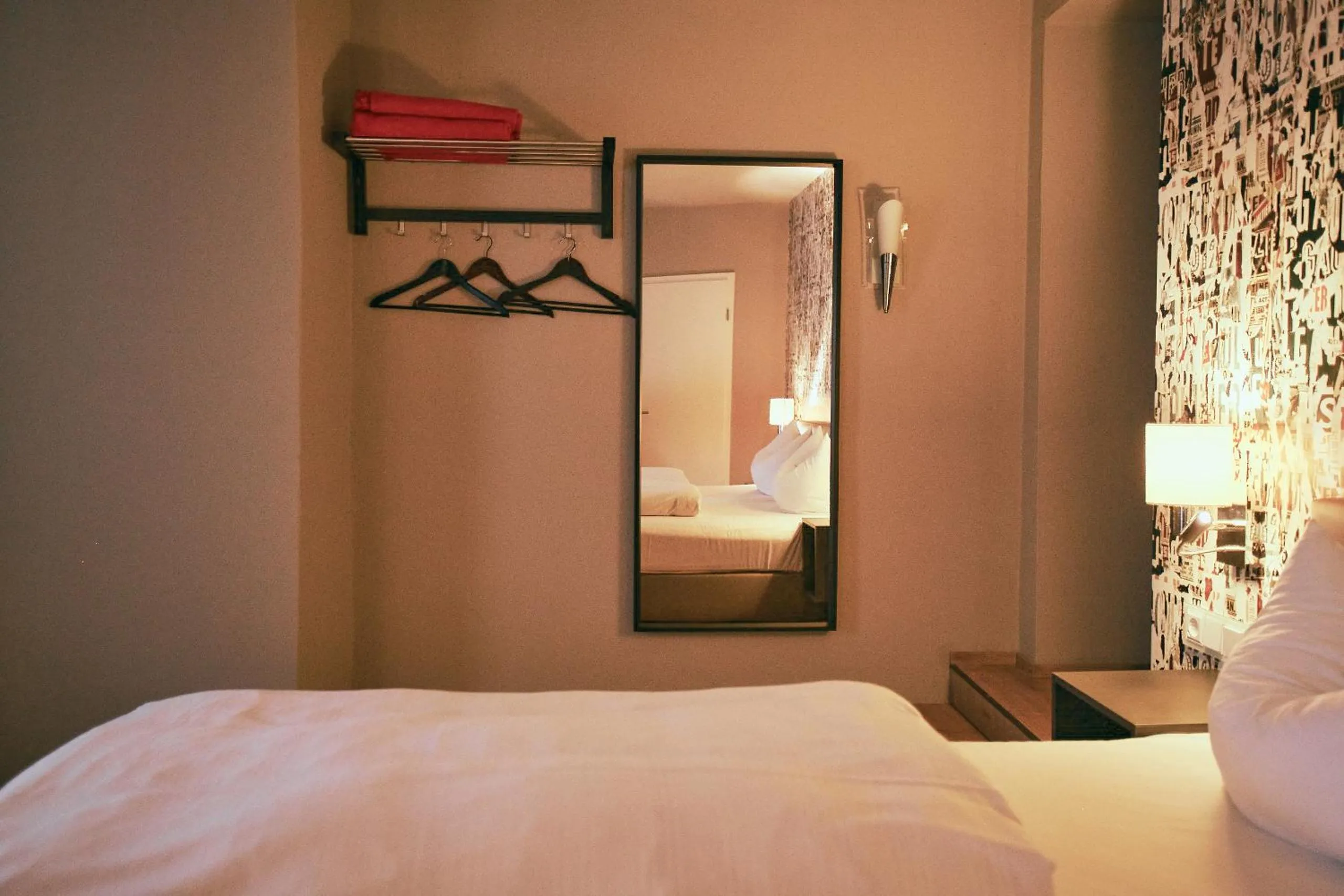 Photo of the whole room, Bed in Hotel Roter Hahn