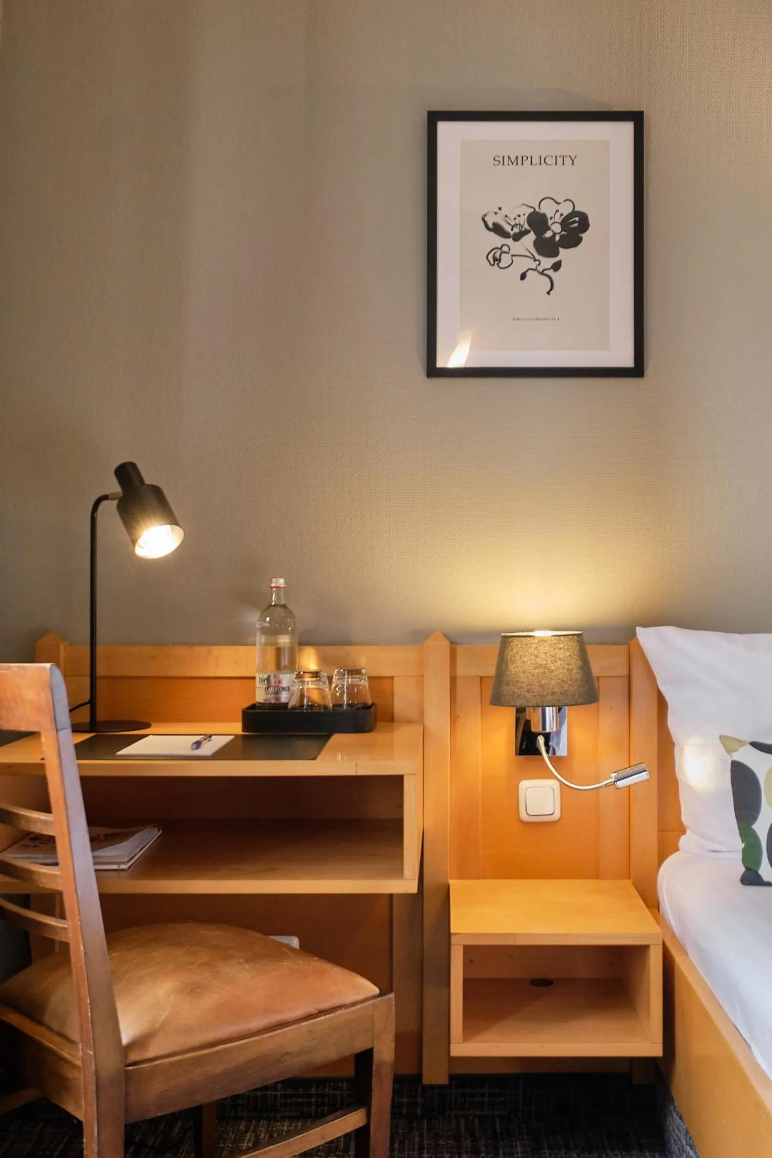 Seating area in Hotel Roter Hahn