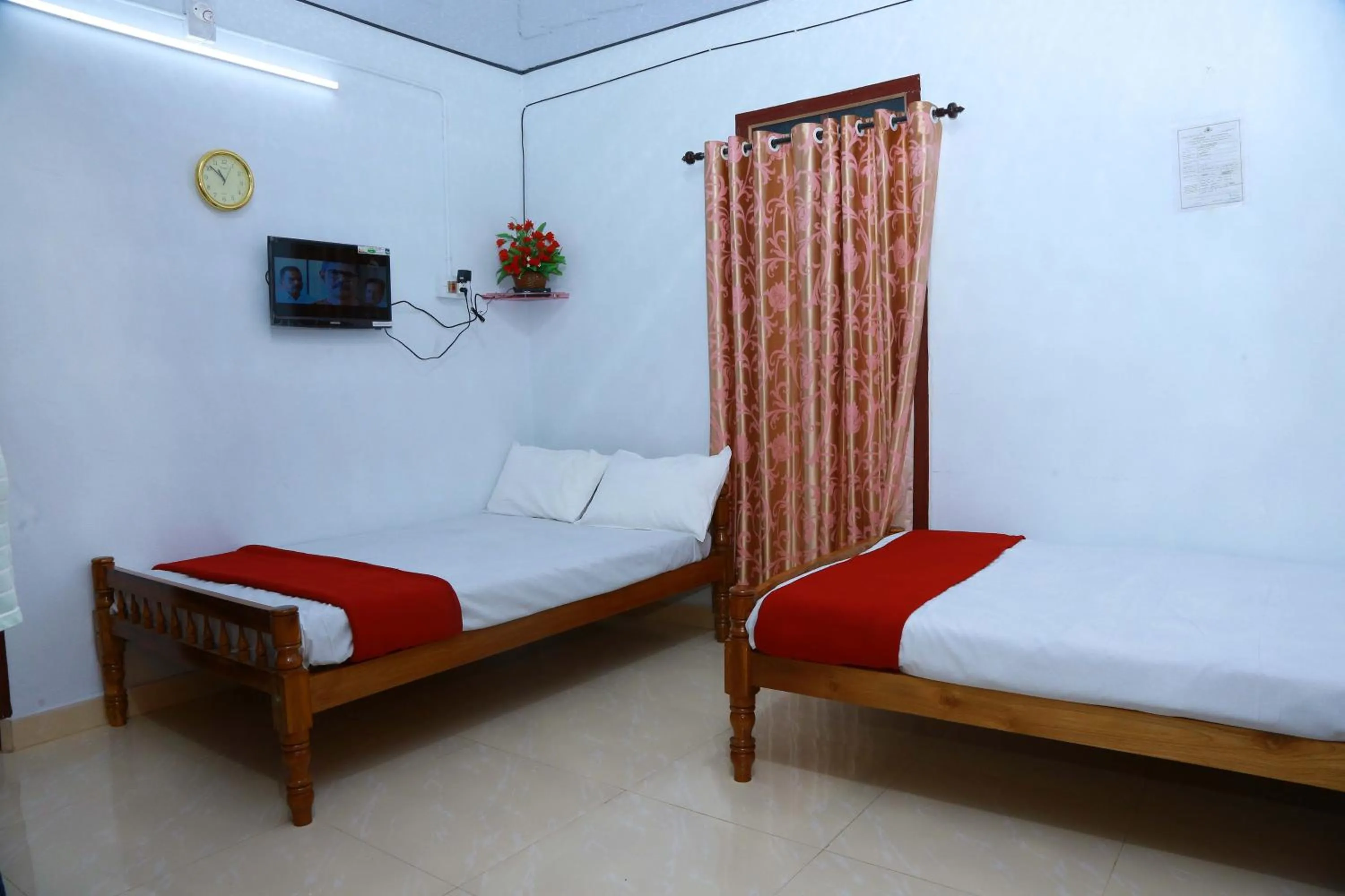 Bed in Olivia Homestay Idukki