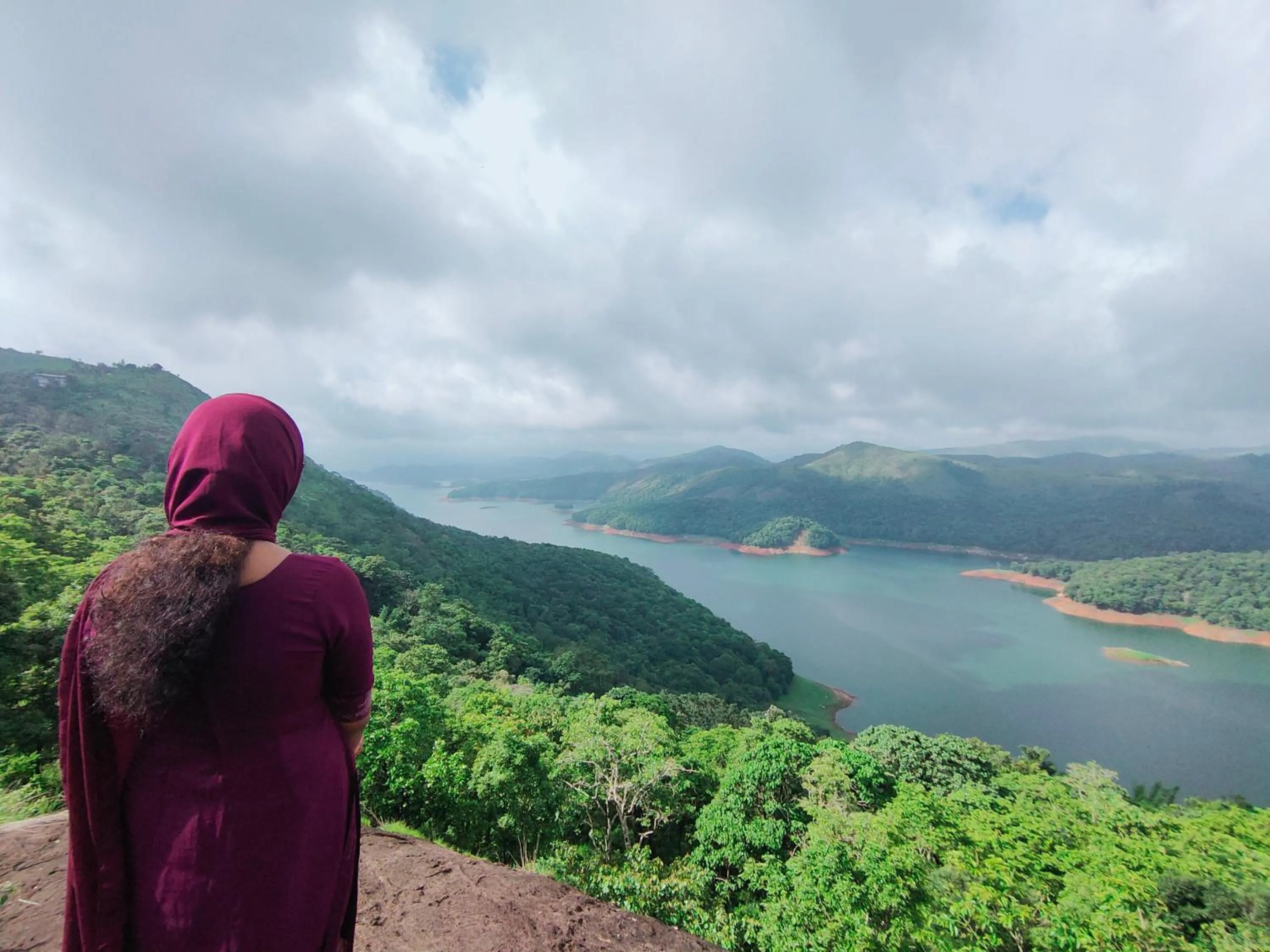 River view in Olivia Homestay Idukki