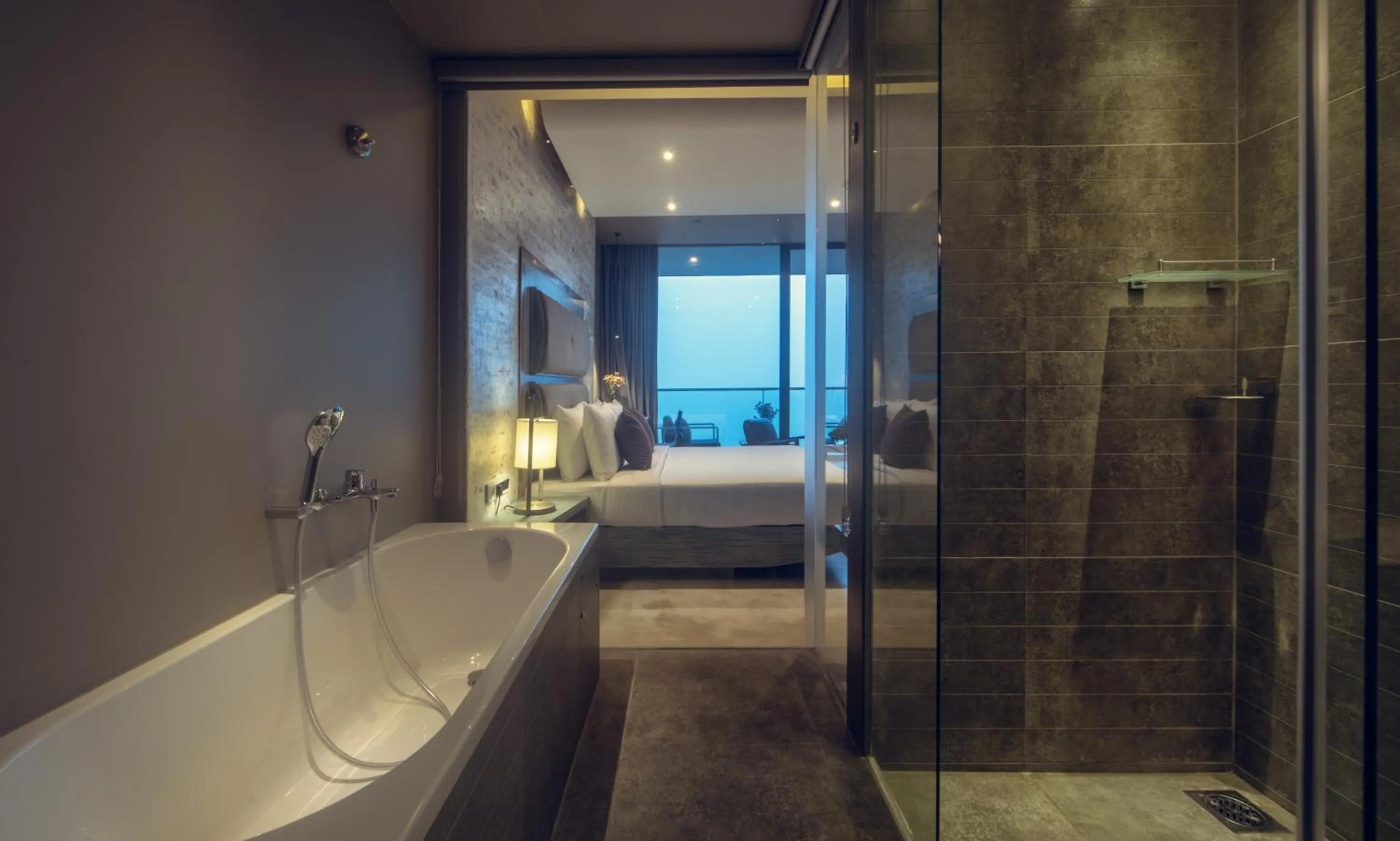 Bathroom, Bed in Pledge Scape