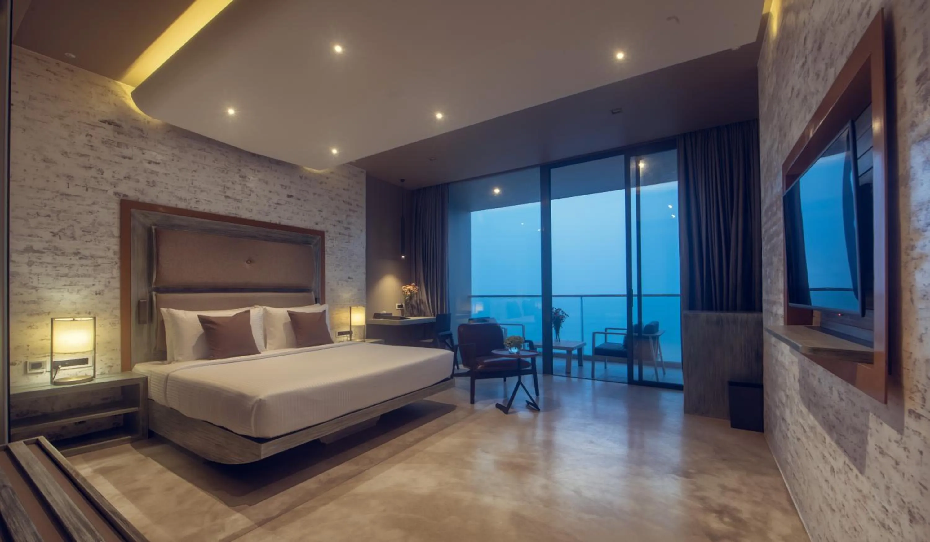 Bedroom, Bed in Pledge Scape