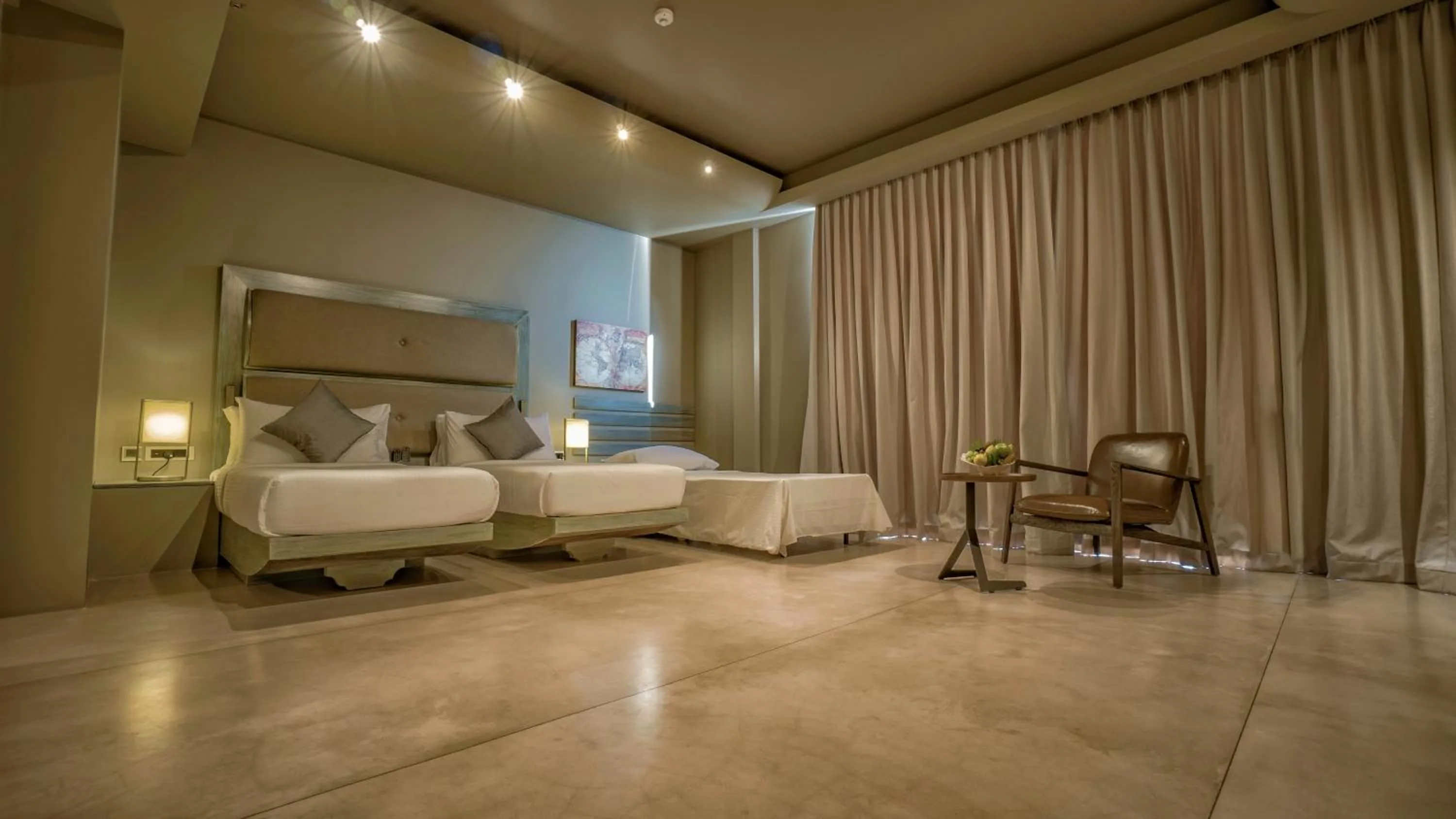 Bedroom, Bed in Pledge Scape