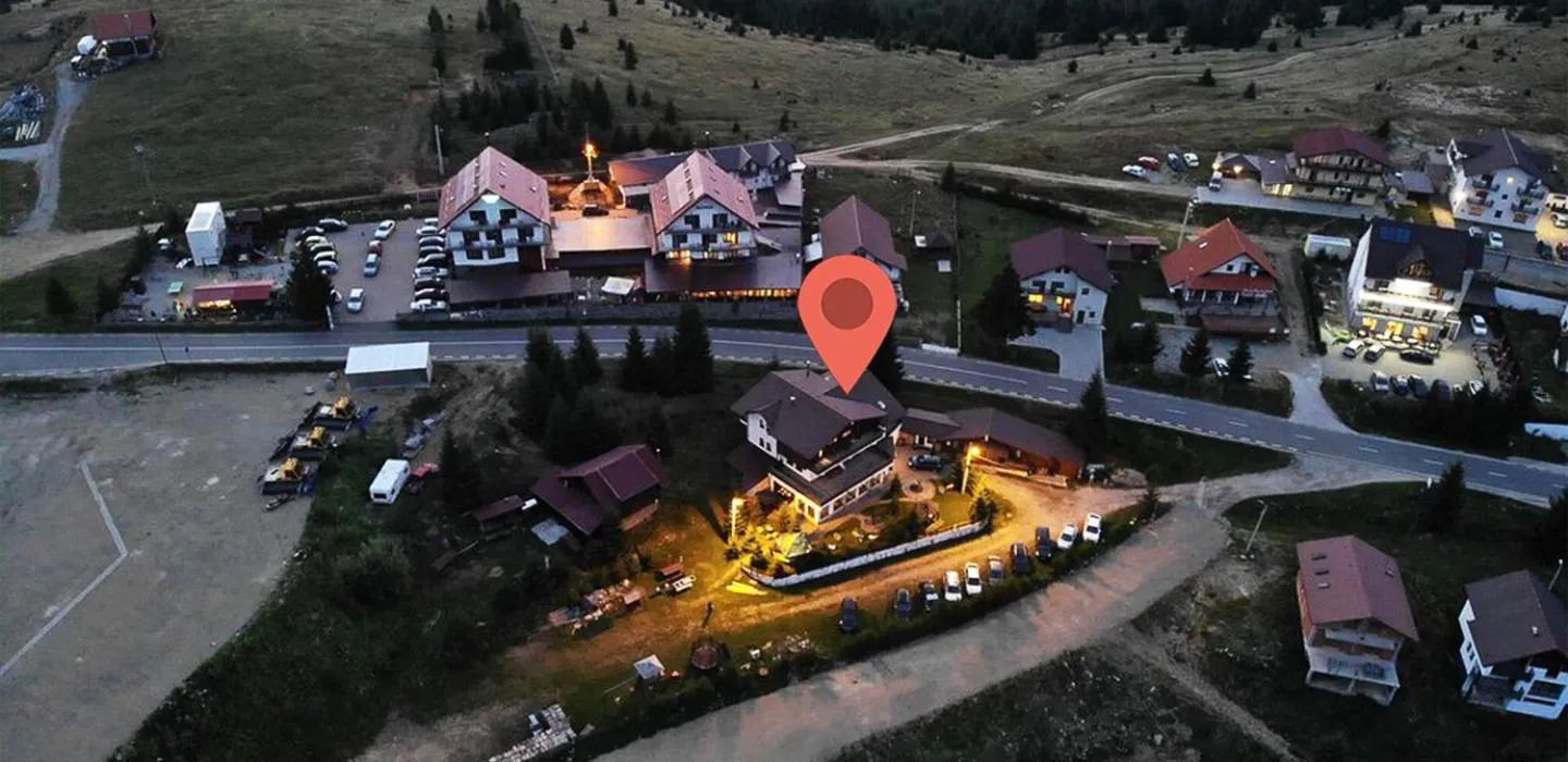 Bird's eye view in Pensiune & Restaurant Victoria