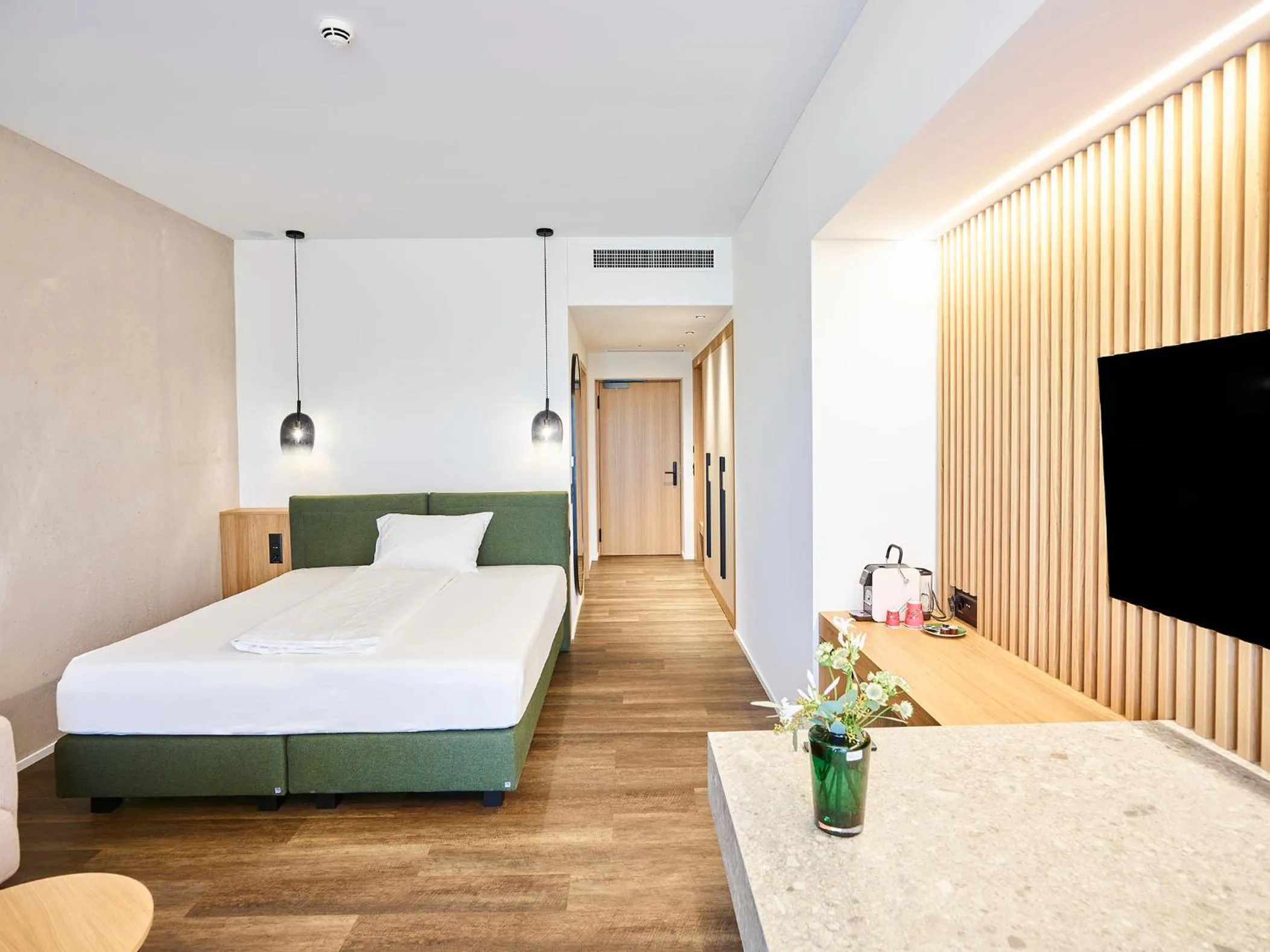 Bed in Hotel von Rotz