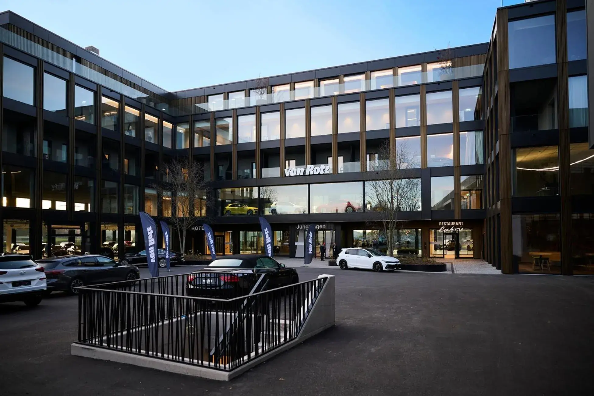 Property building in Hotel von Rotz Property building in Hotel von Rotz