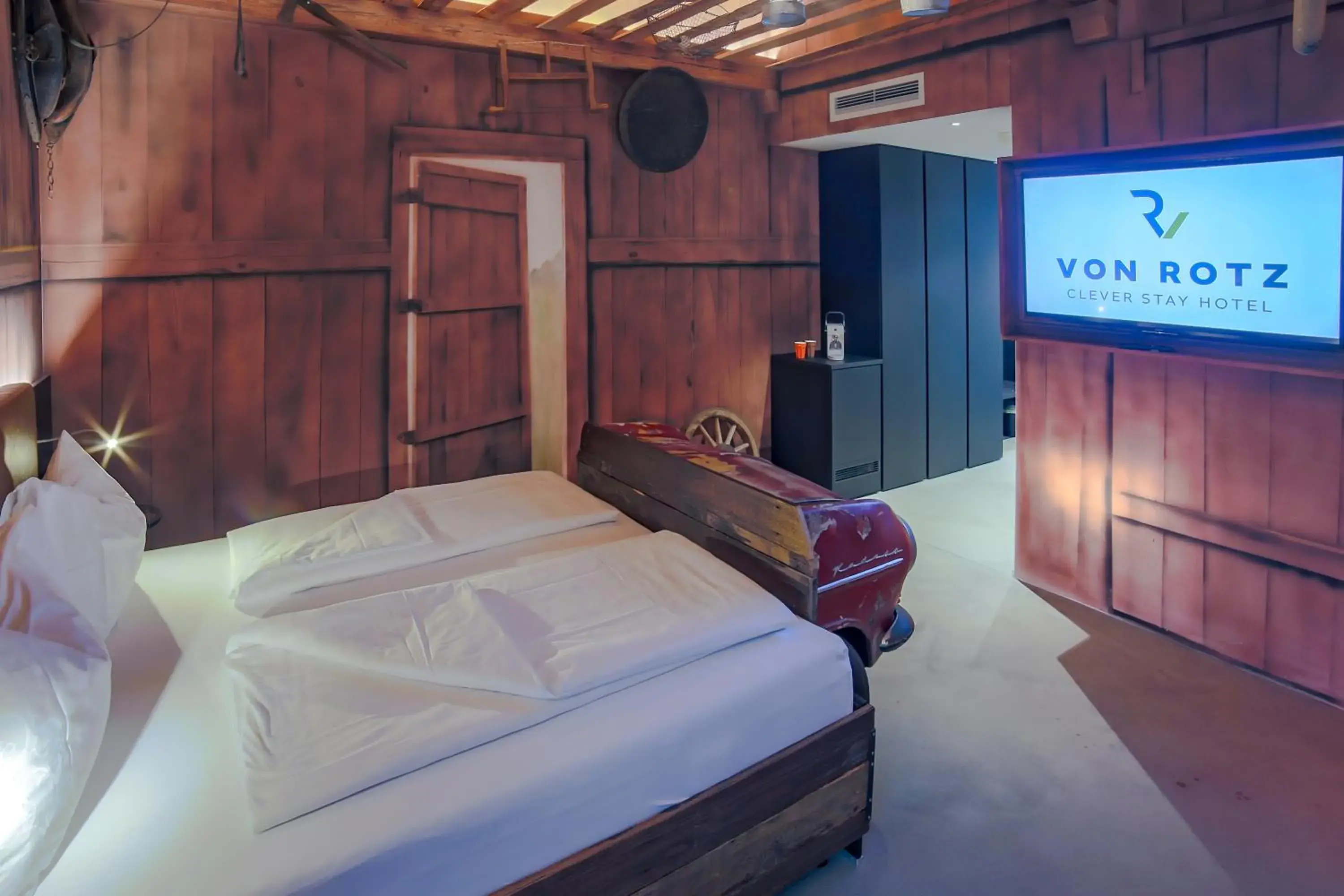 Bed in Hotel von Rotz Bed in Hotel von Rotz