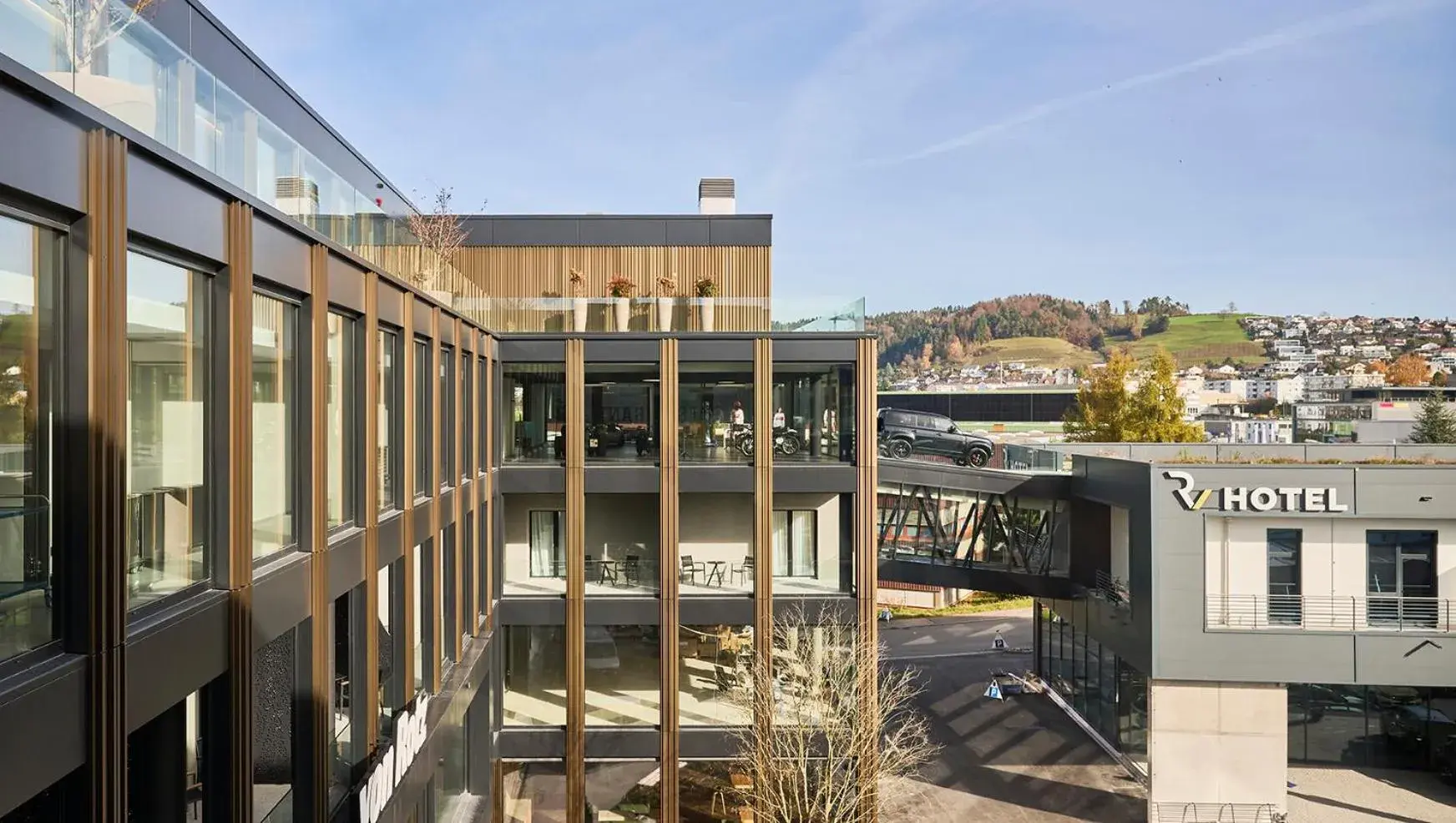 Property building in Hotel von Rotz Property building in Hotel von Rotz