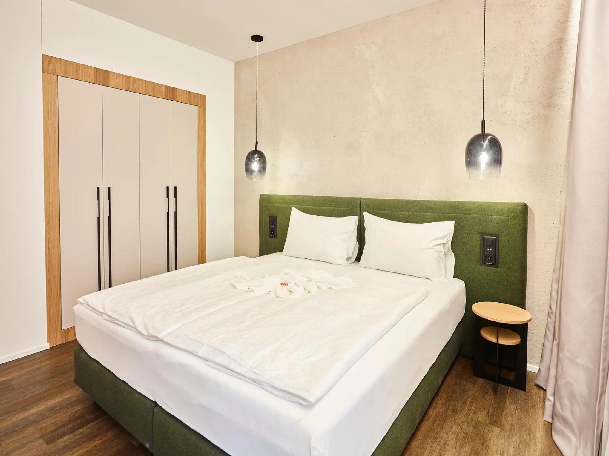 Bed in Hotel von Rotz