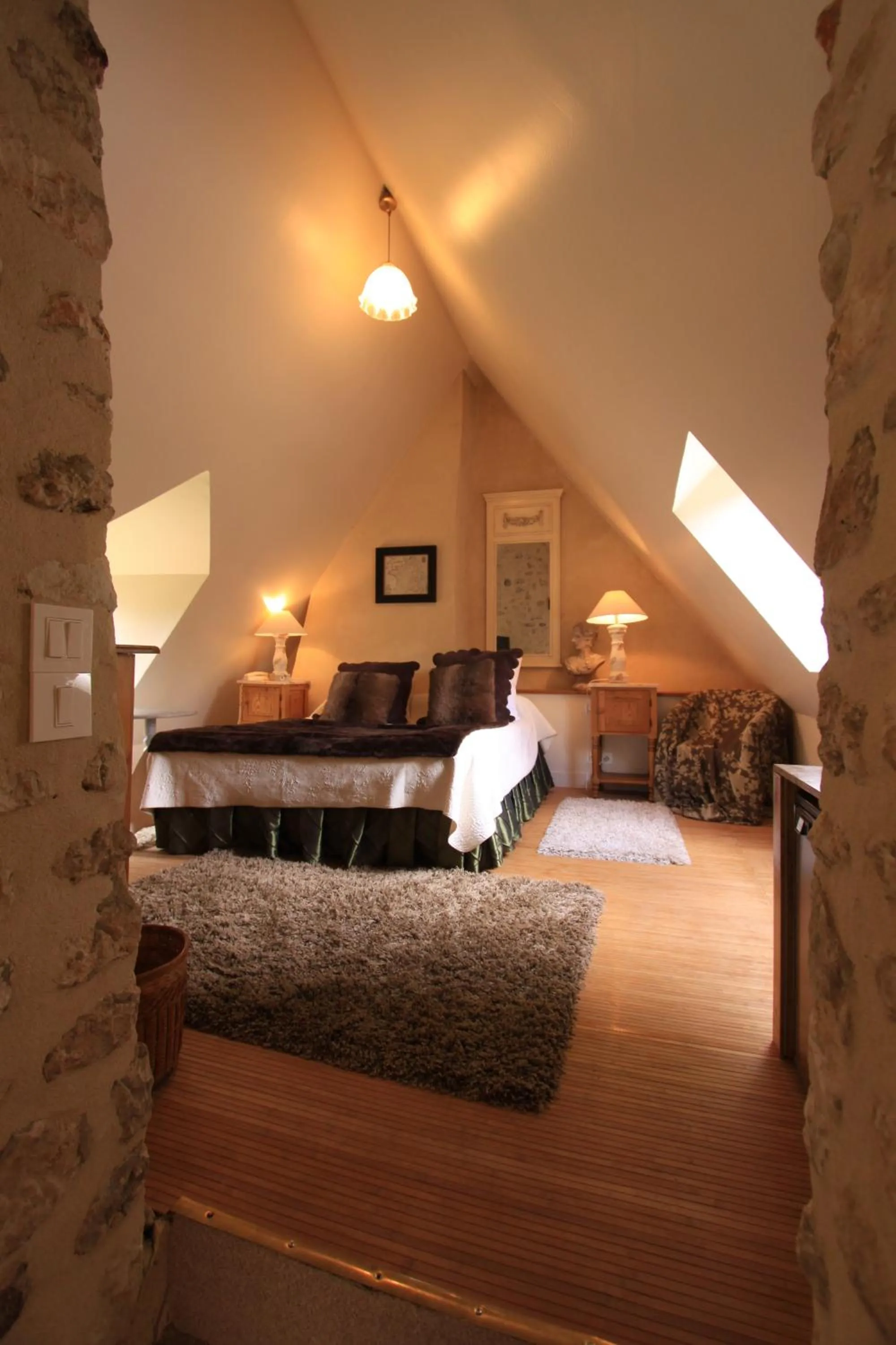 Bedroom, Bed in Domaine De Villeray