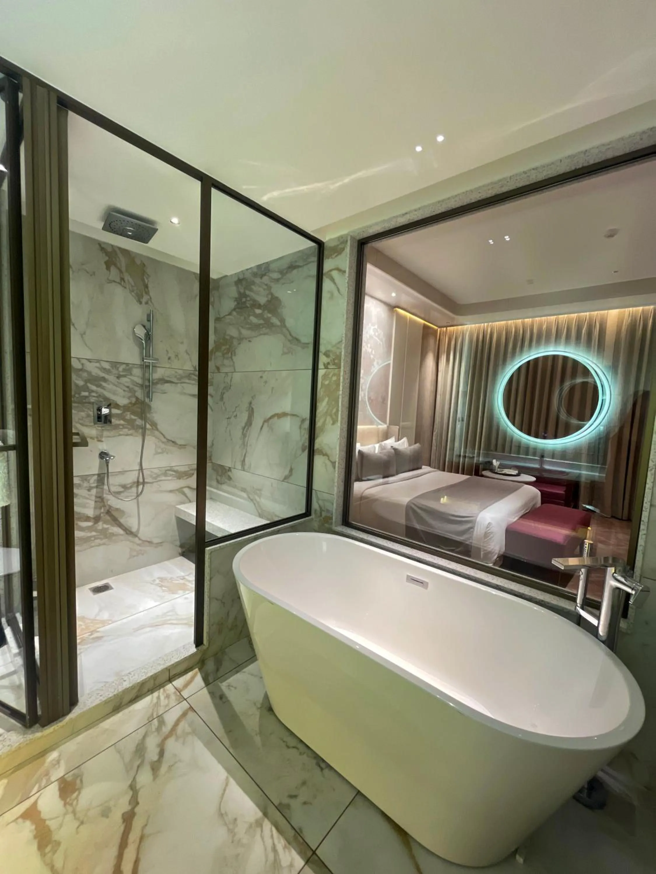 Bed in Hotel Home In By Amrik Sukhdev