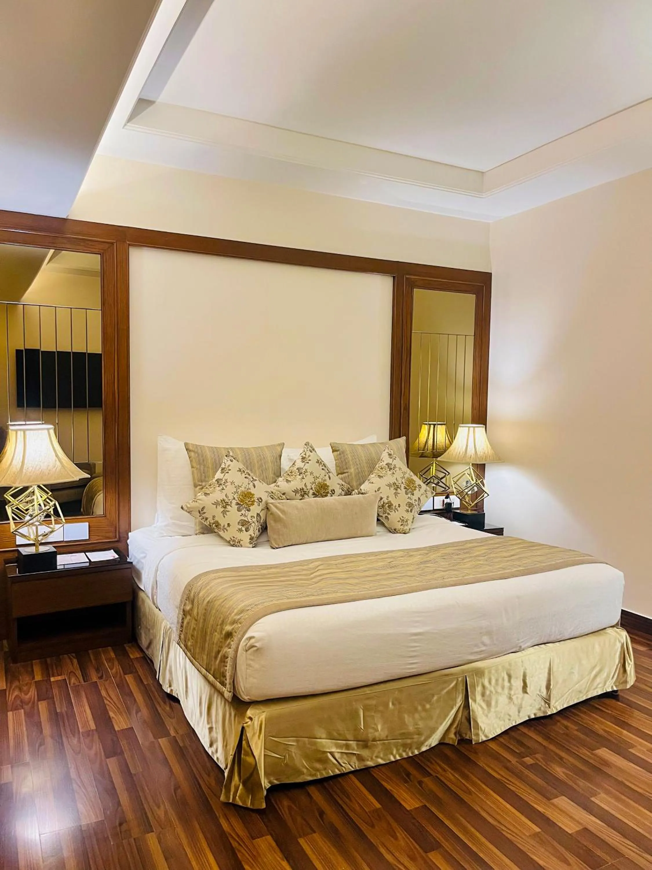 Bed in Hotel Home In By Amrik Sukhdev