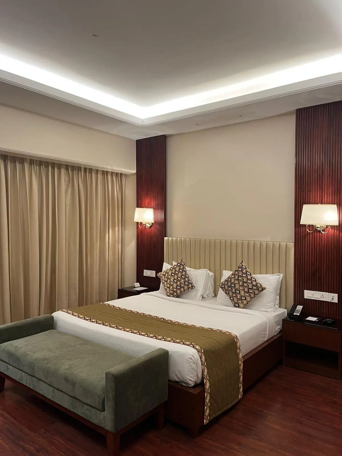 Bedroom, Bed in Hotel Home In By Amrik Sukhdev