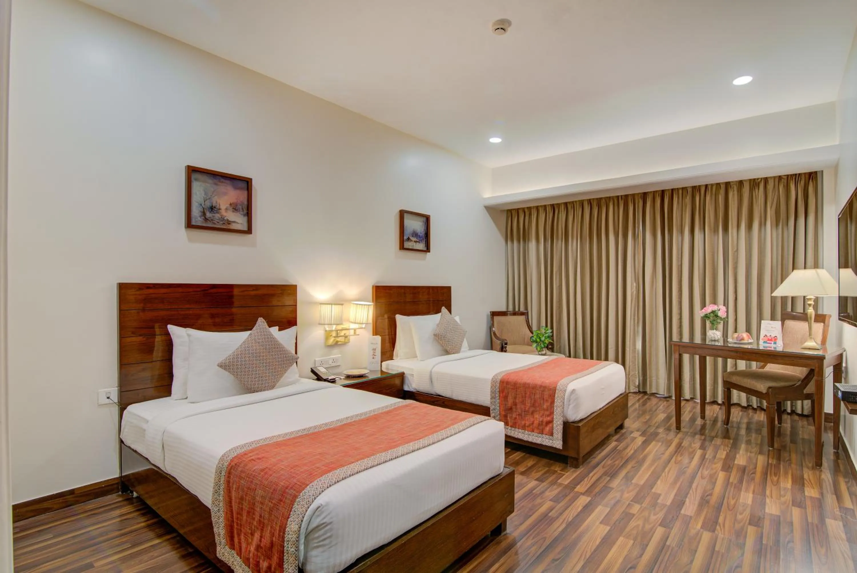 Bedroom, Bed in Hotel Home In By Amrik Sukhdev