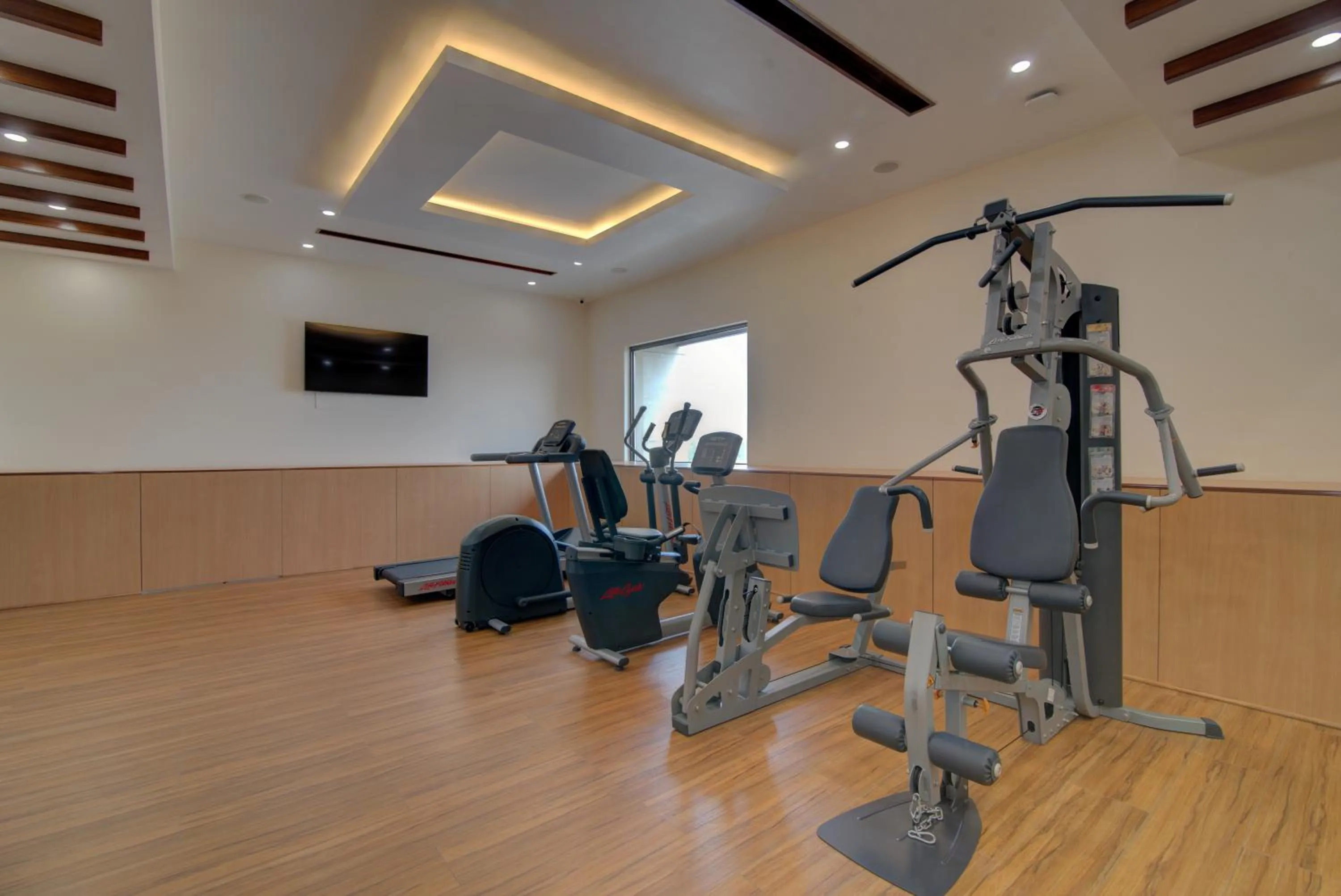 Fitness centre/facilities in Hotel Home In By Amrik Sukhdev