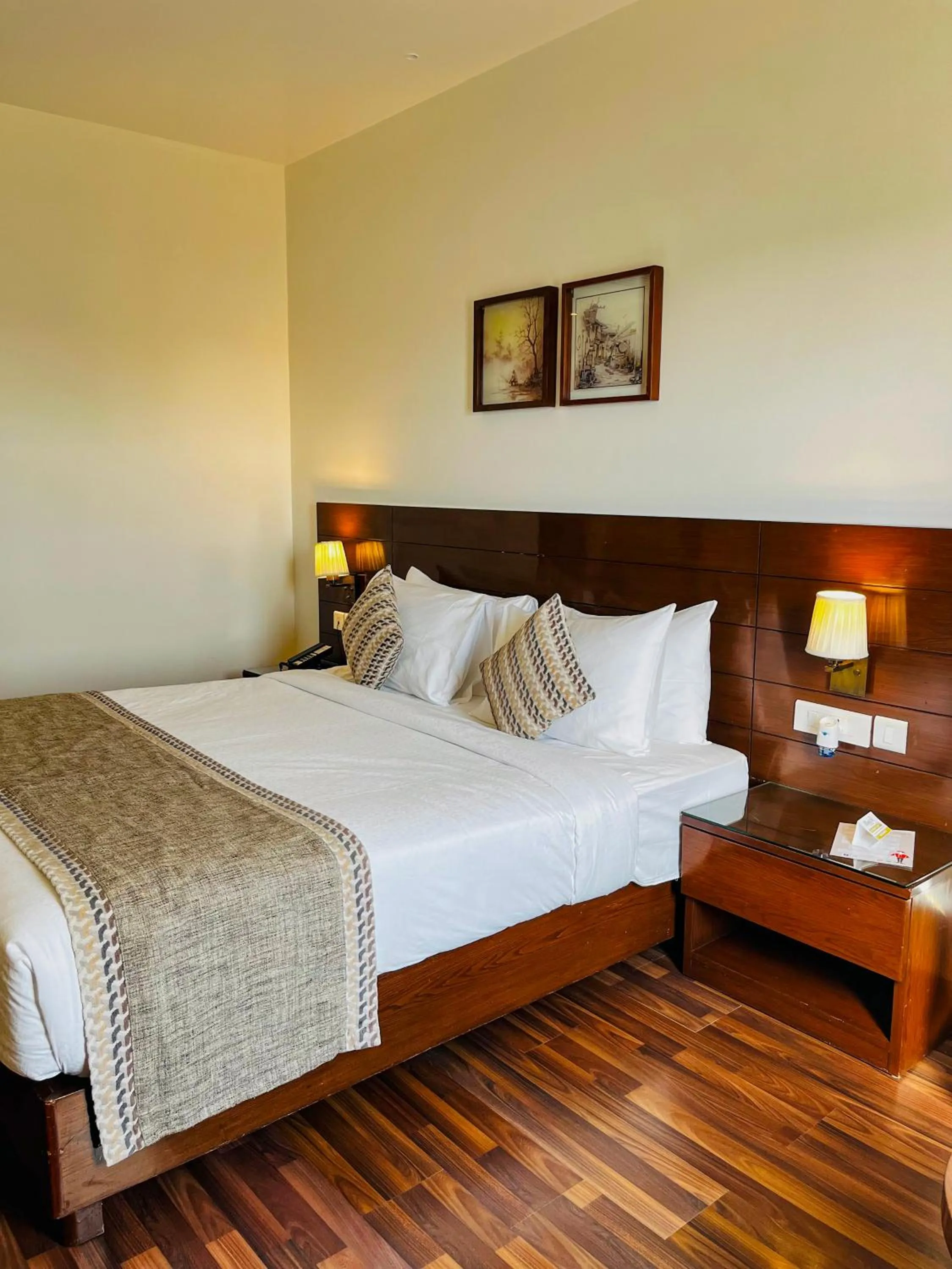 Bed in Hotel Home In By Amrik Sukhdev