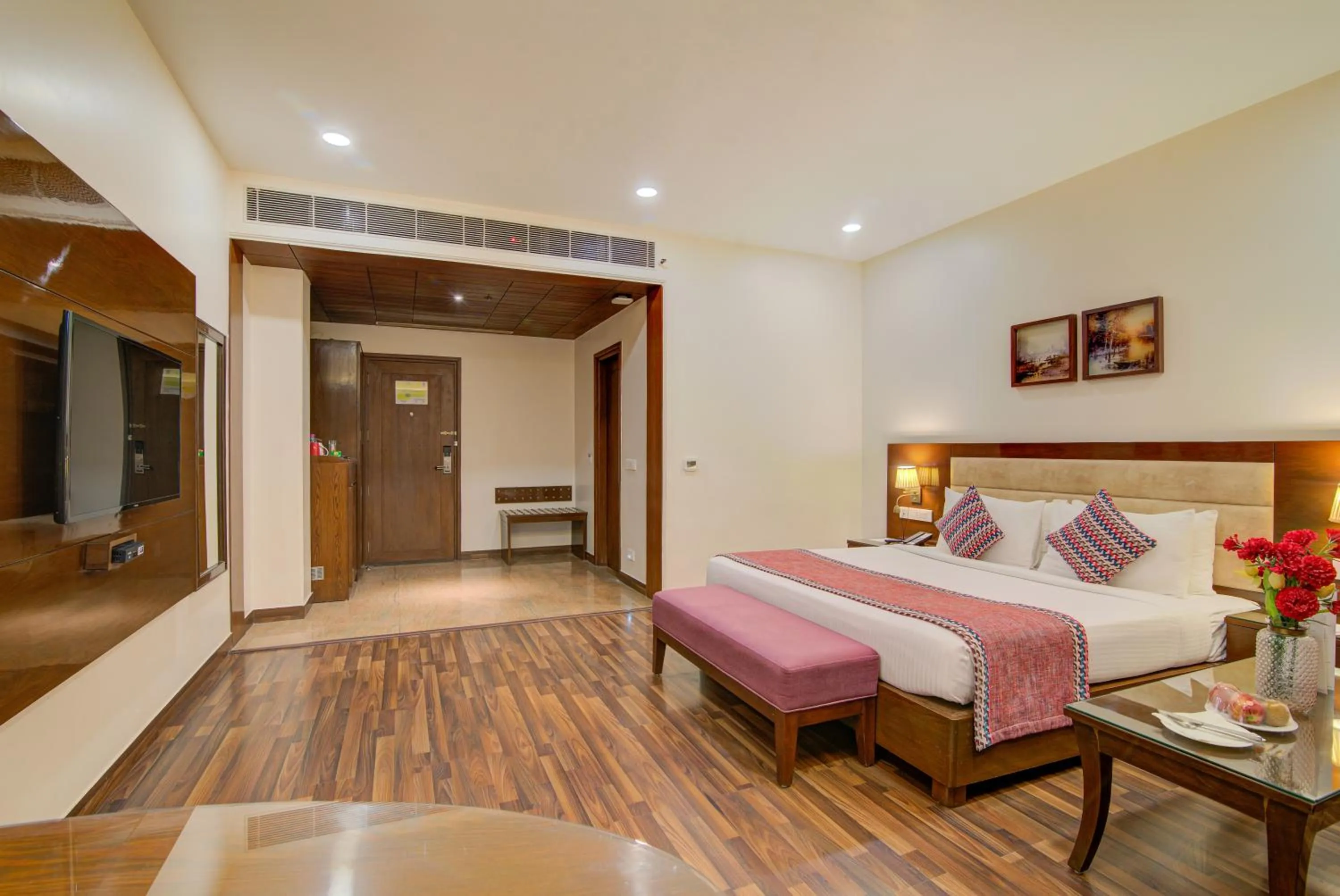 Bedroom, Bed in Hotel Home In By Amrik Sukhdev