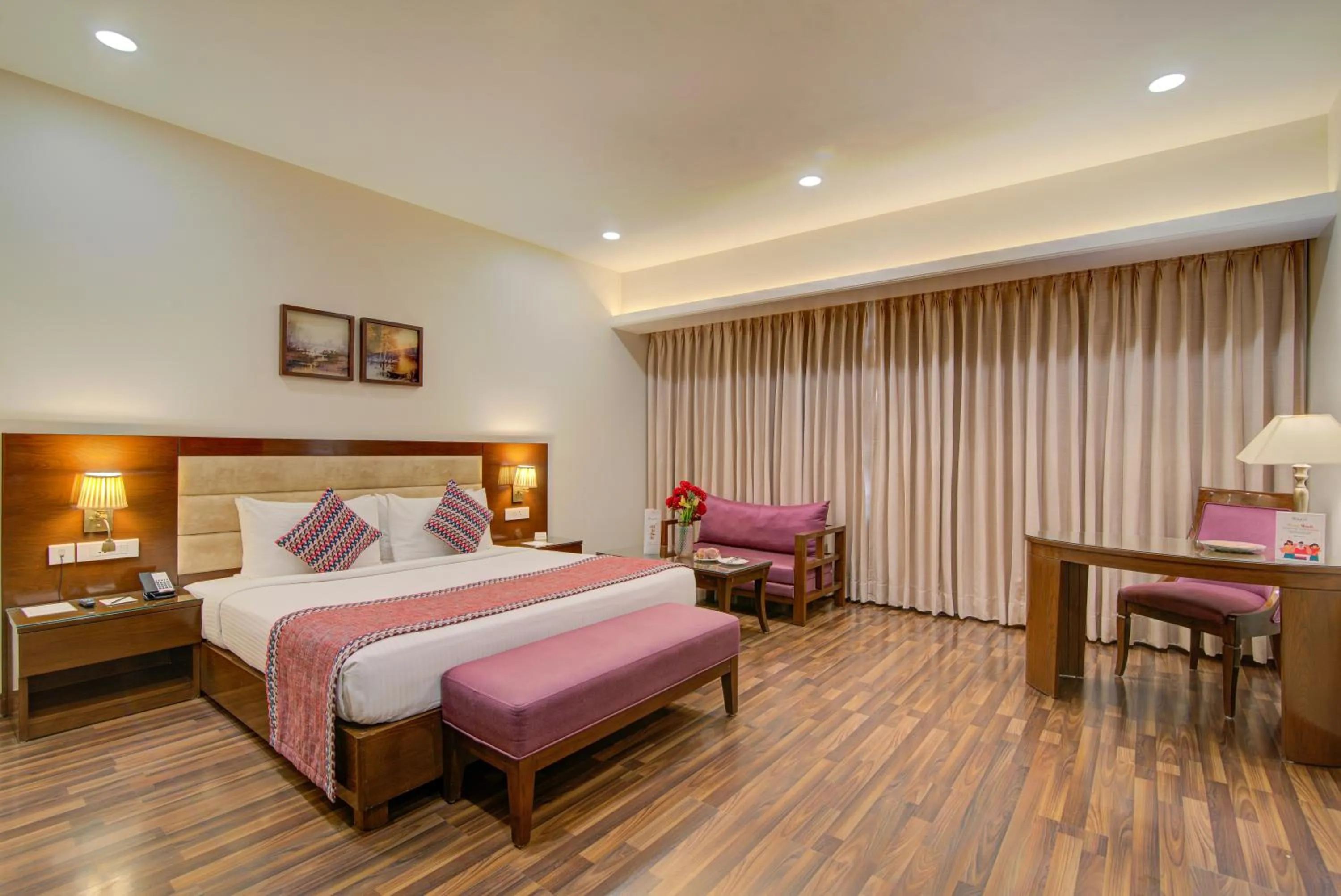 Bedroom, Bed in Hotel Home In By Amrik Sukhdev
