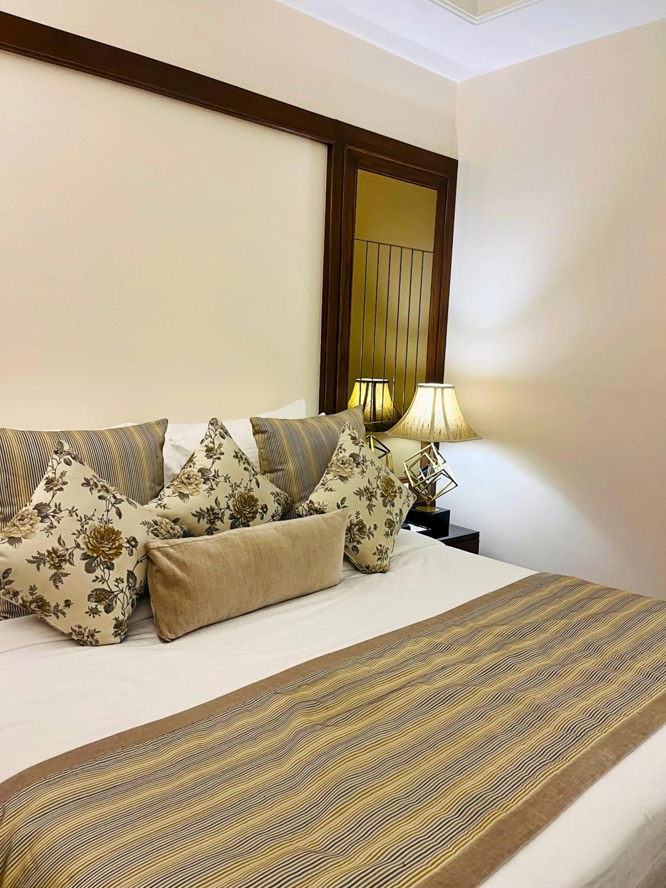 Bed in Hotel Home In By Amrik Sukhdev