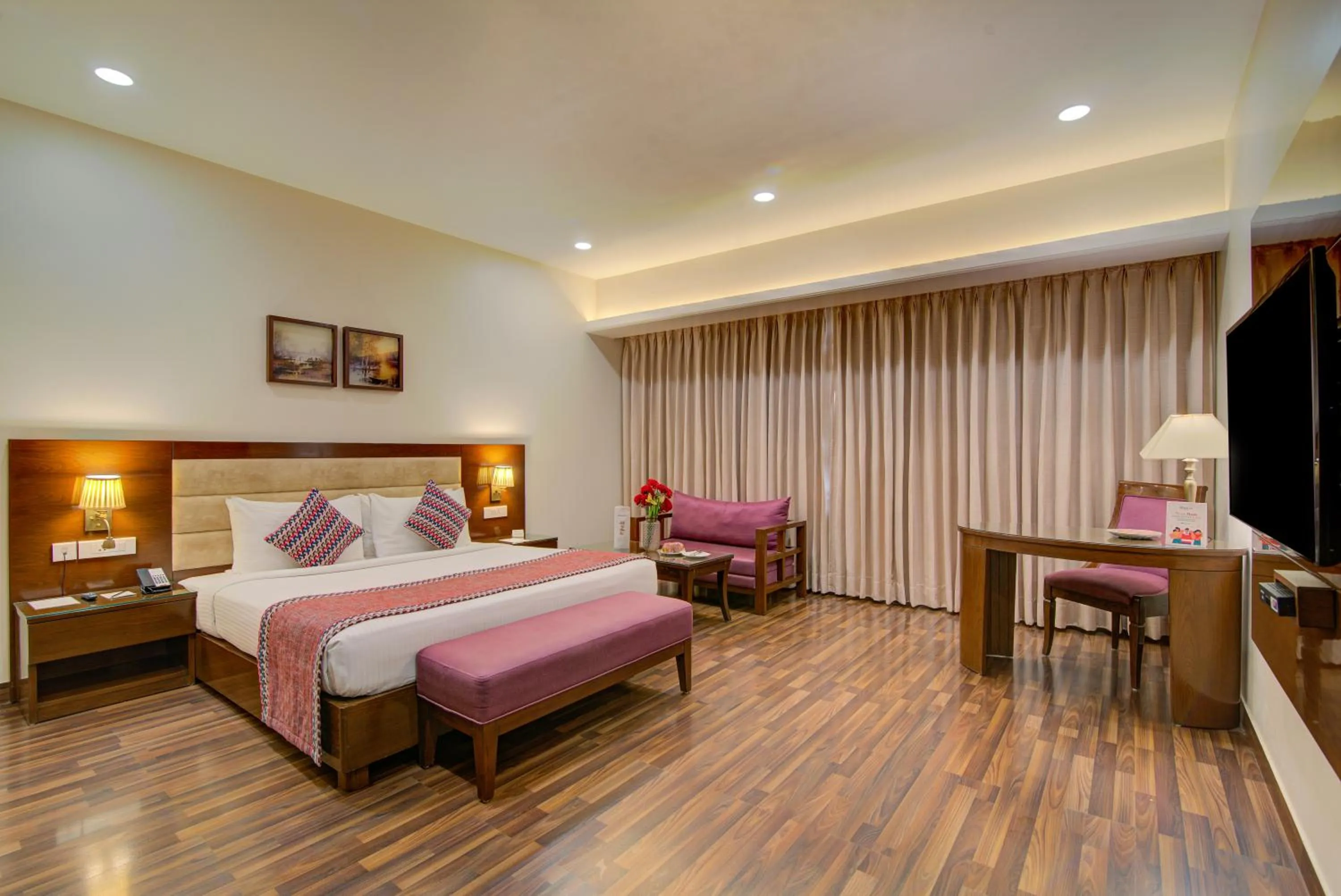 Bedroom, Bed in Hotel Home In By Amrik Sukhdev