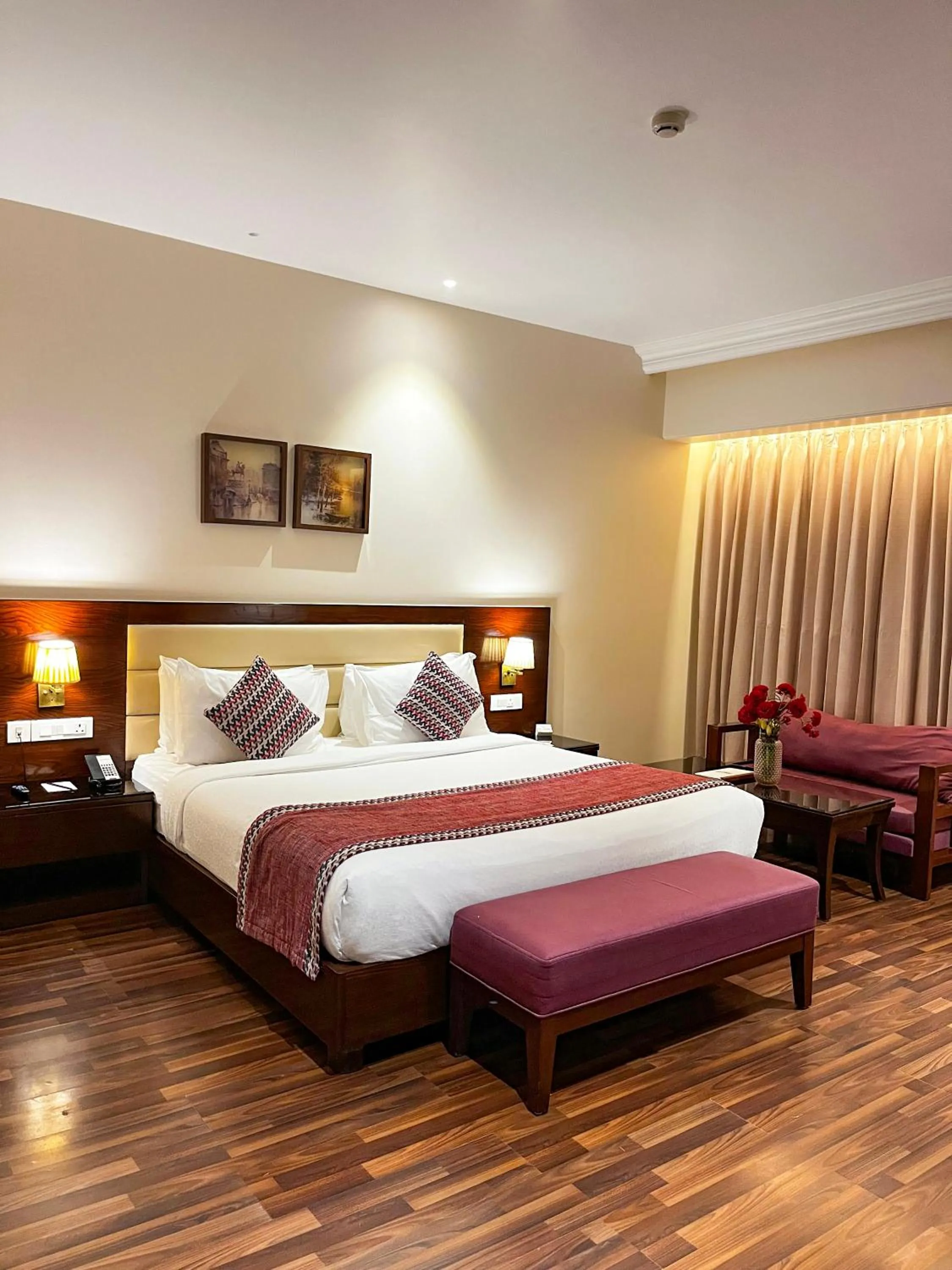 Bed in Hotel Home In By Amrik Sukhdev