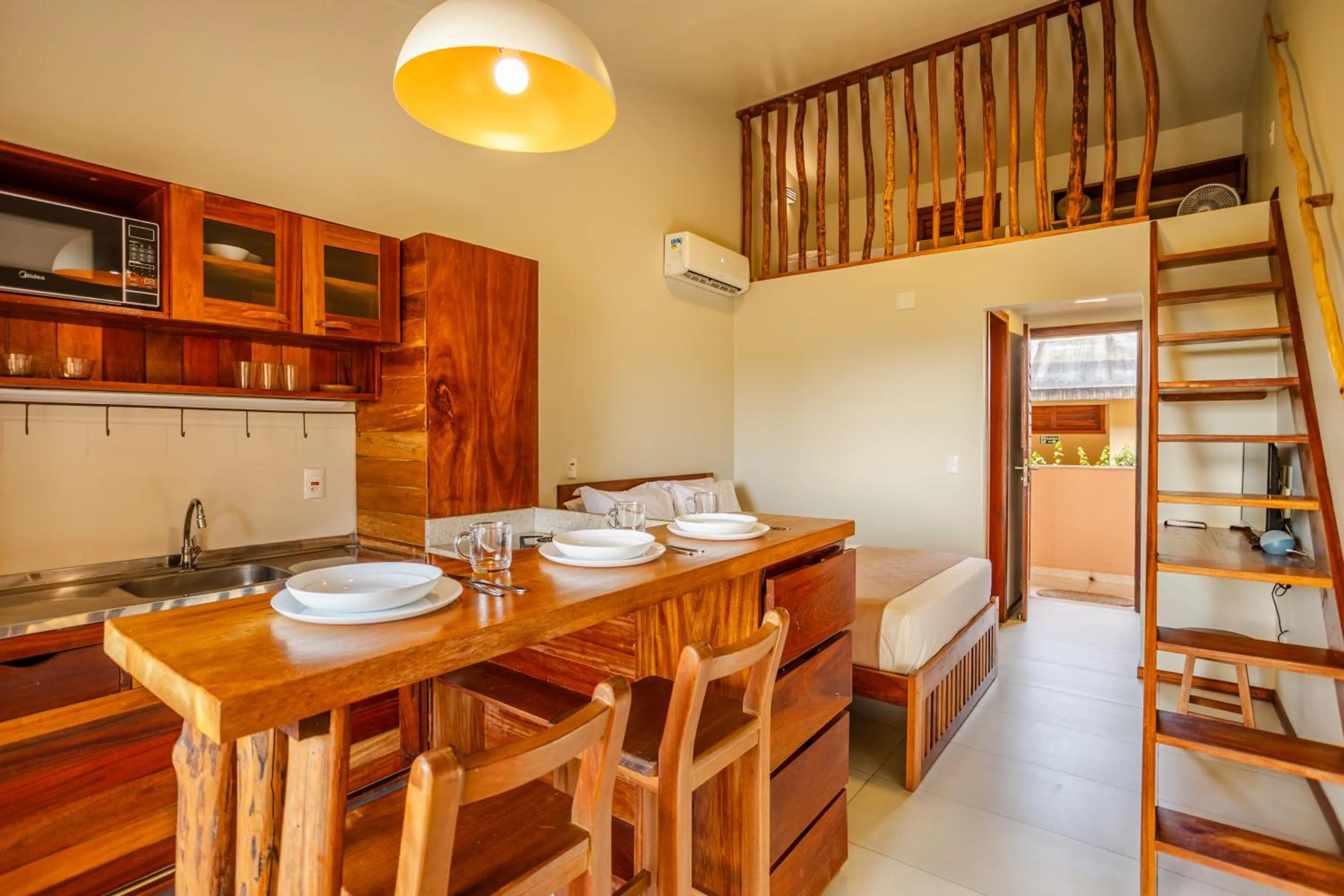 kitchen in Villa das Palmeiras Jeri