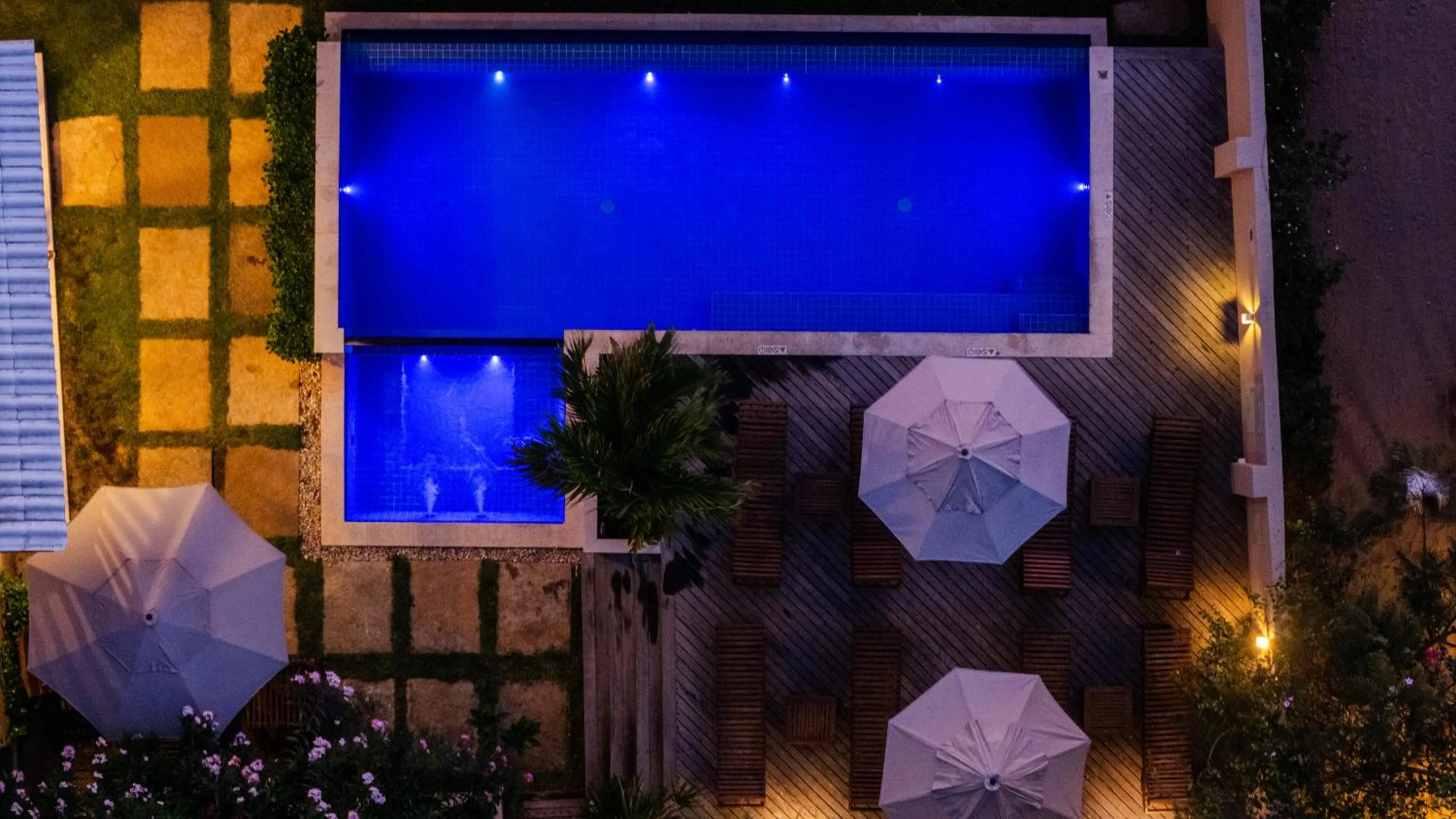 Swimming pool in Villa das Palmeiras Jeri