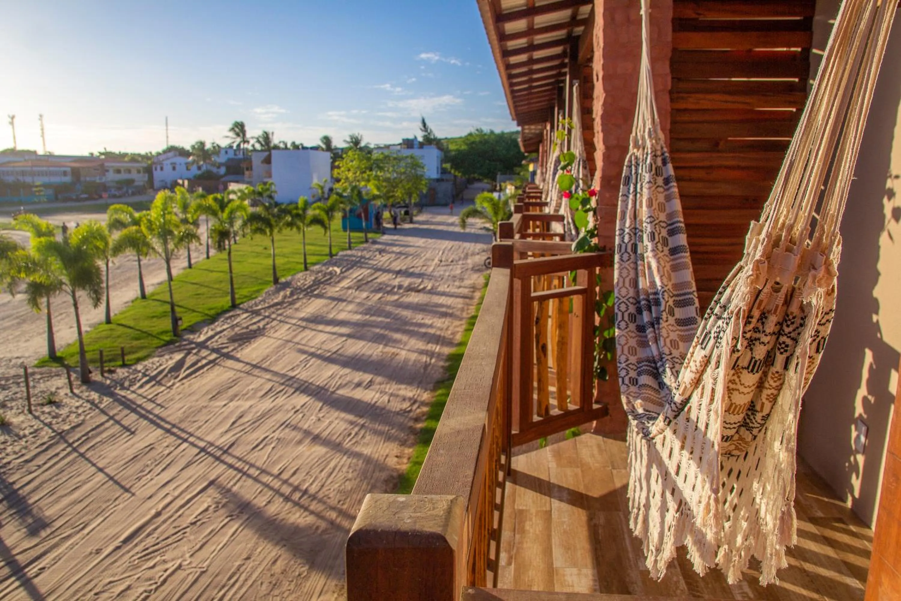 Balcony/Terrace in Villa das Palmeiras Jeri