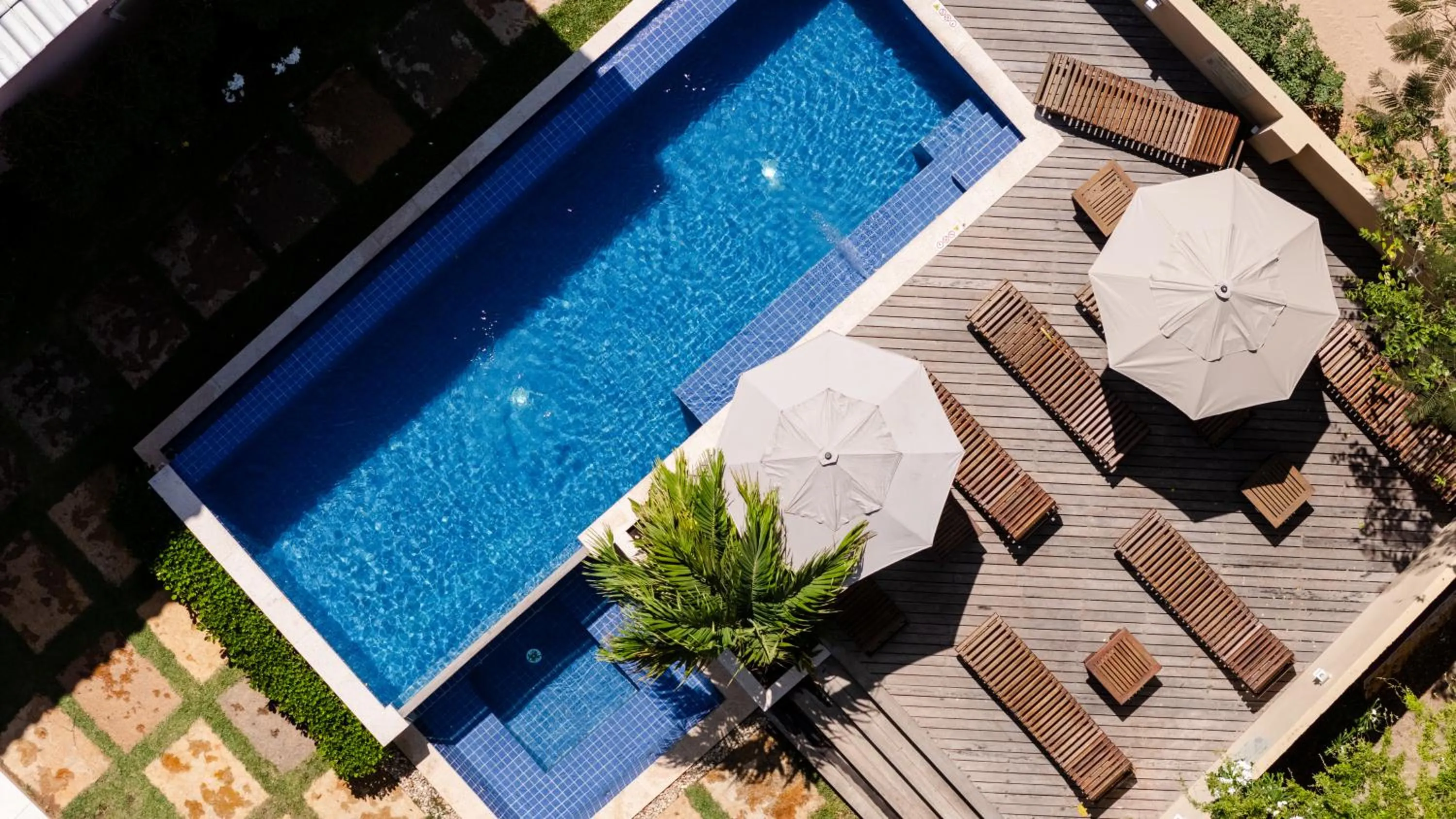 Swimming pool in Villa das Palmeiras Jeri