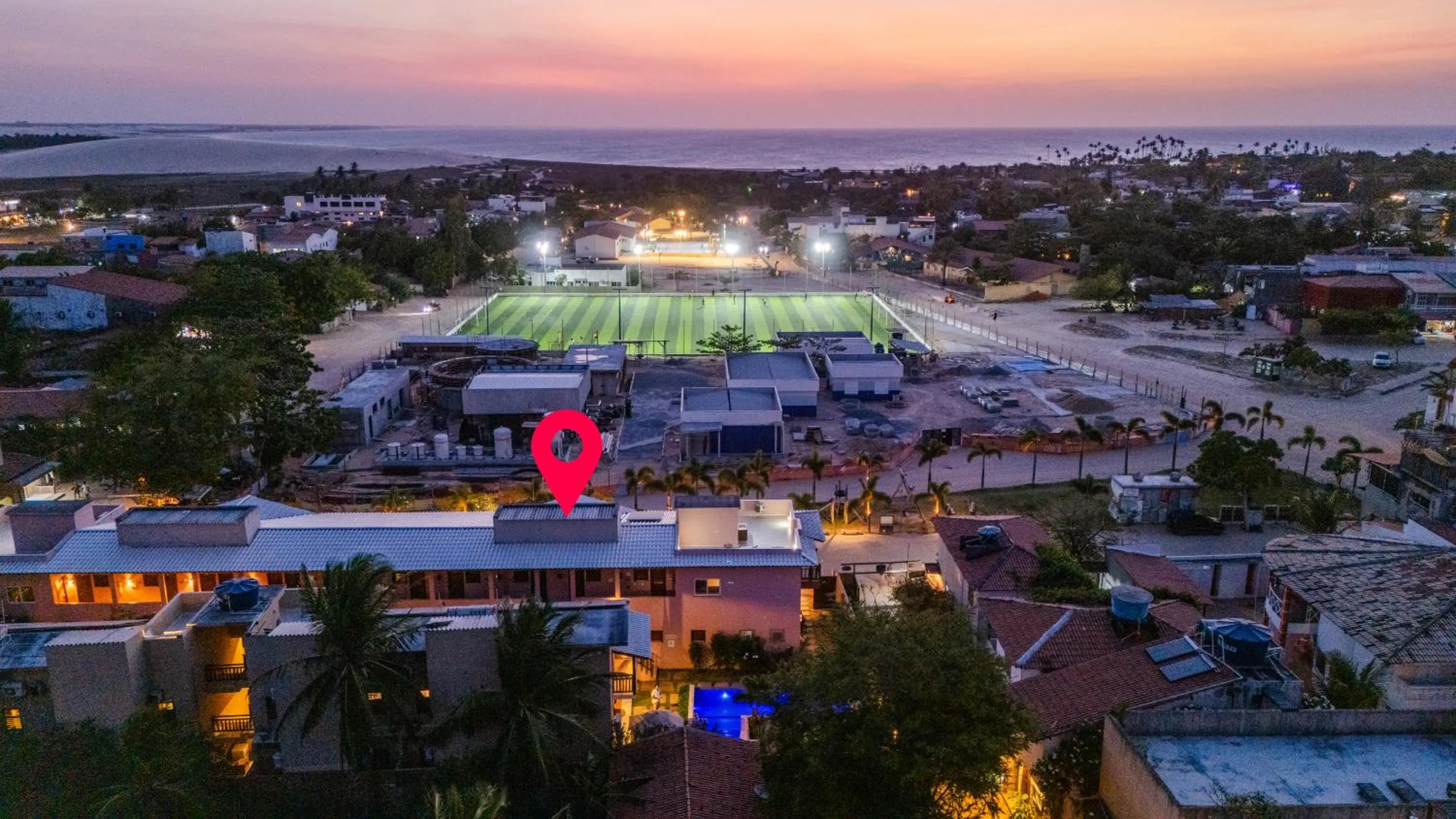 Property building in Villa das Palmeiras Jeri