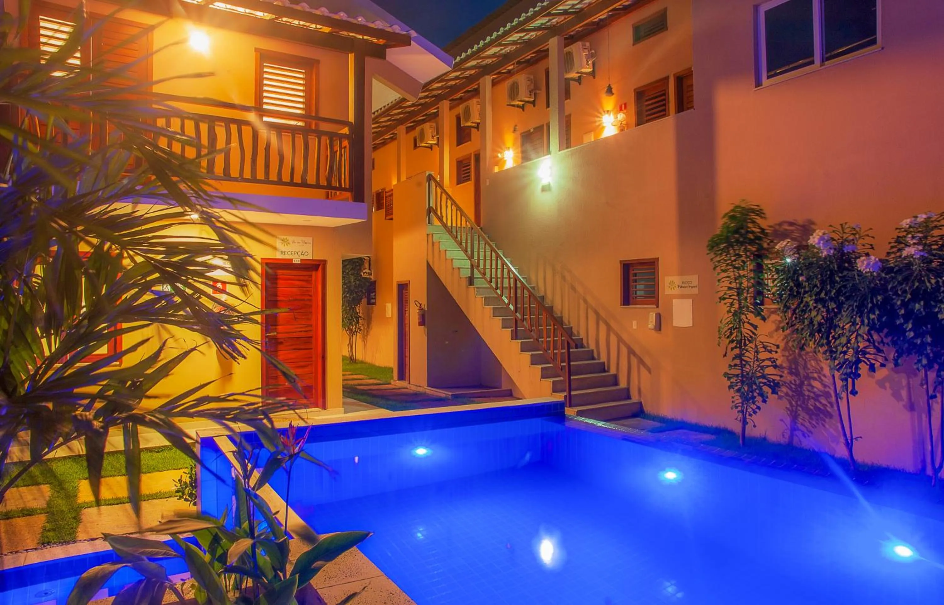 Swimming pool in Villa das Palmeiras Jeri