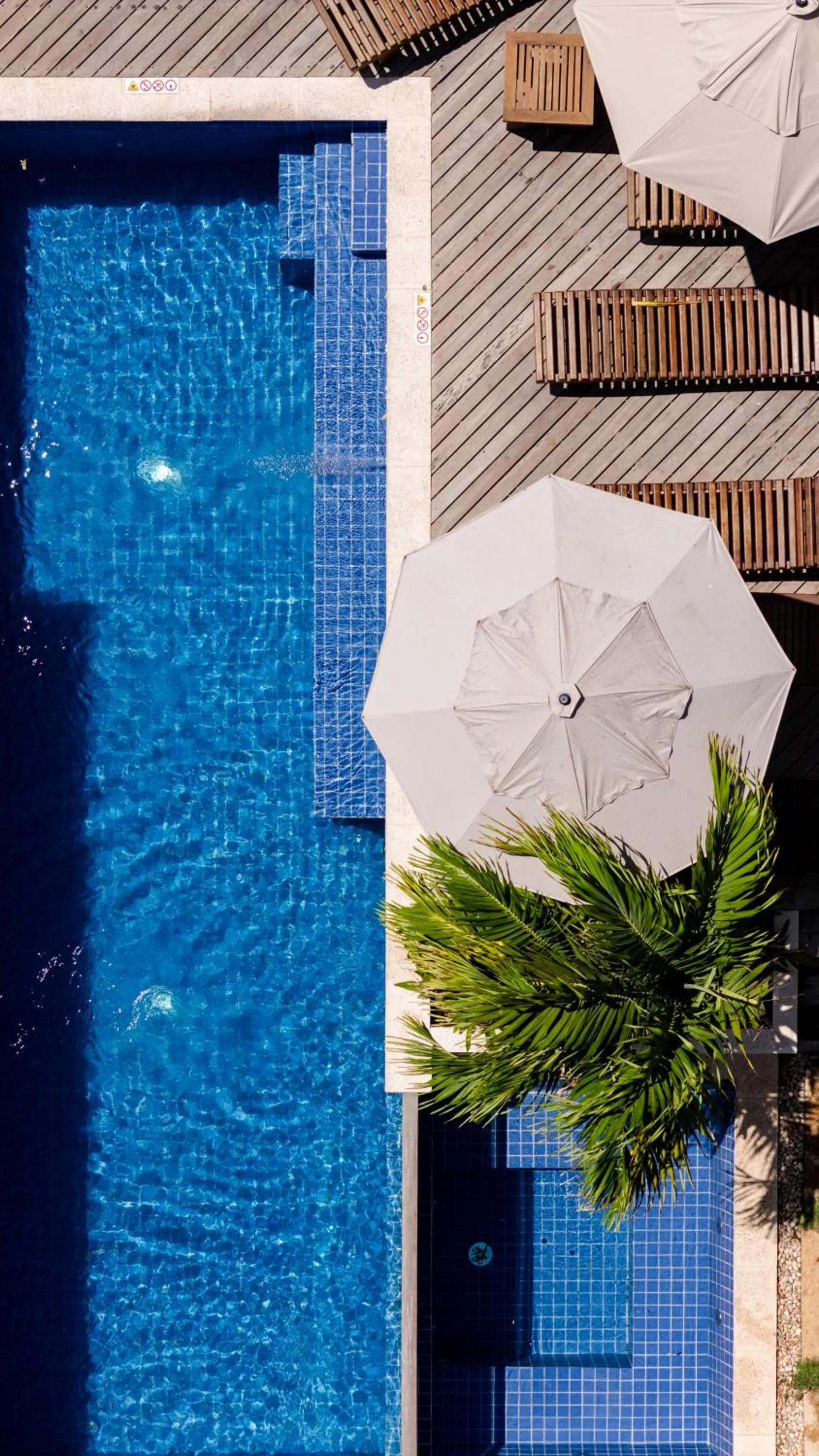 Swimming pool in Villa das Palmeiras Jeri