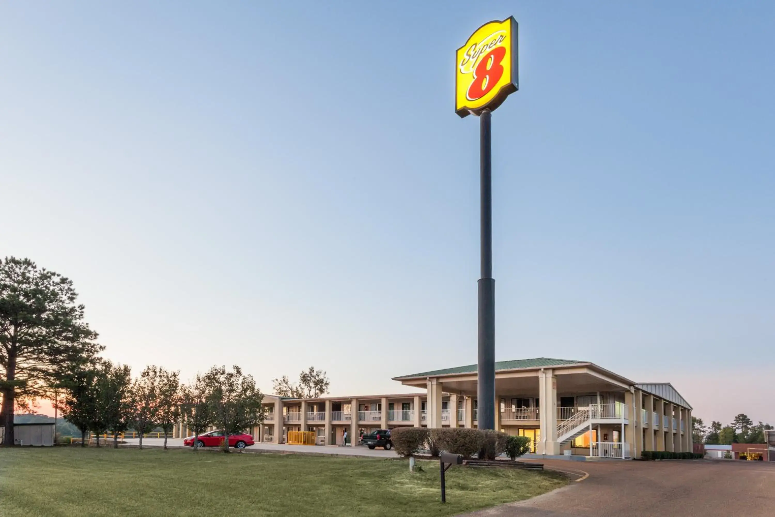 Property building in Super 8 by Wyndham Brookhaven Property building in Super 8 by Wyndham Brookhaven