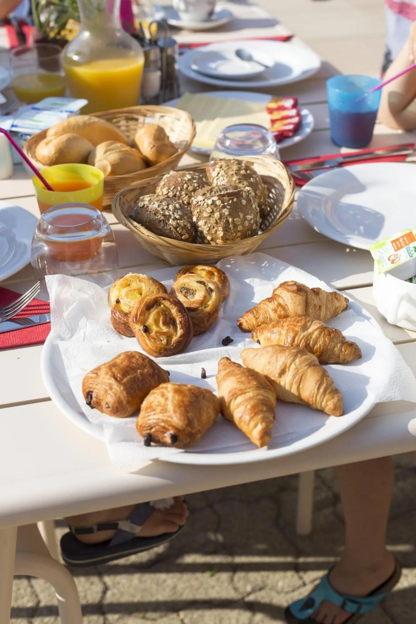 Breakfast in Camping RCN Val de Cantobre