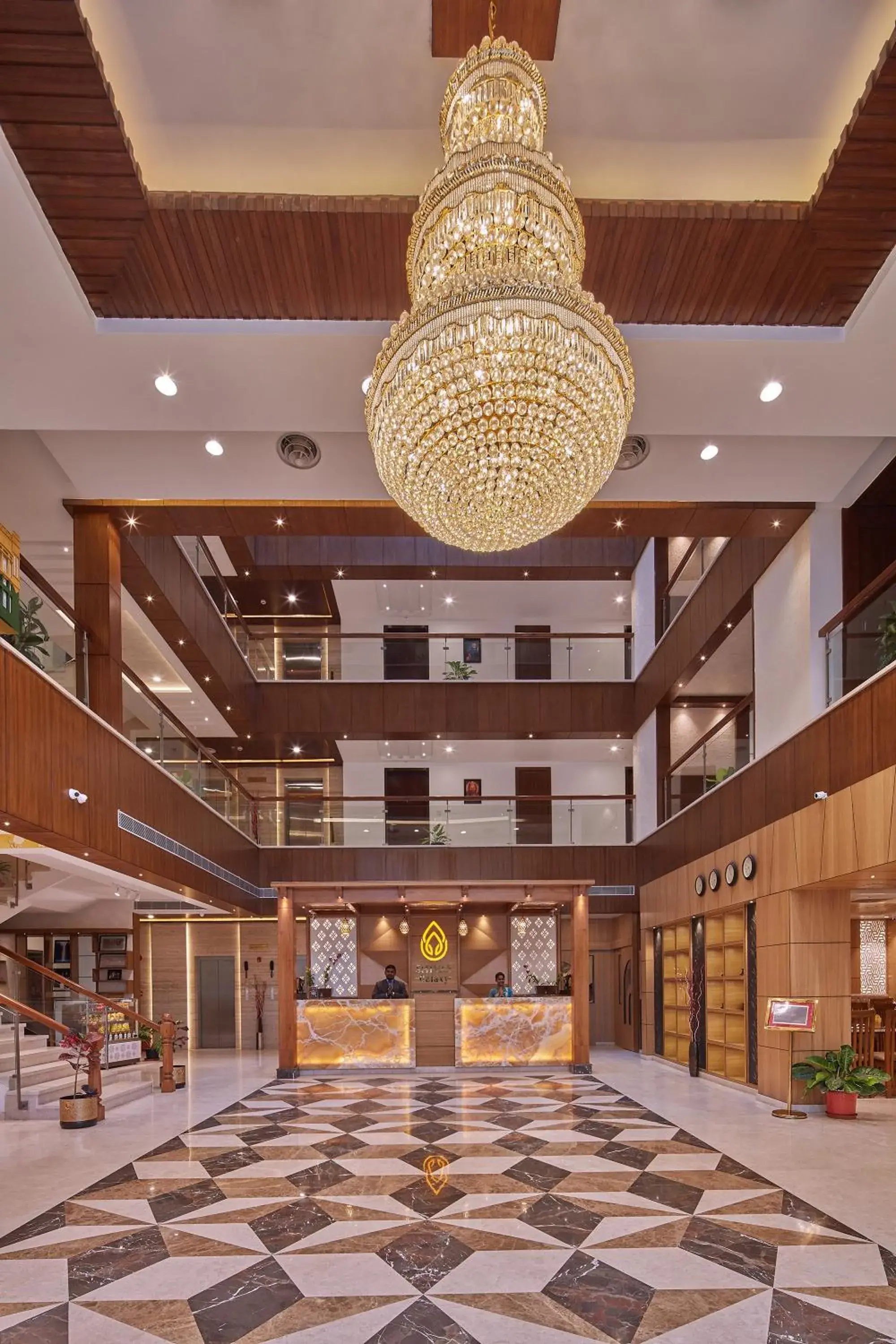 Lobby or reception in Shivas Galaxy Hotel Lobby or reception in Shivas Galaxy Hotel