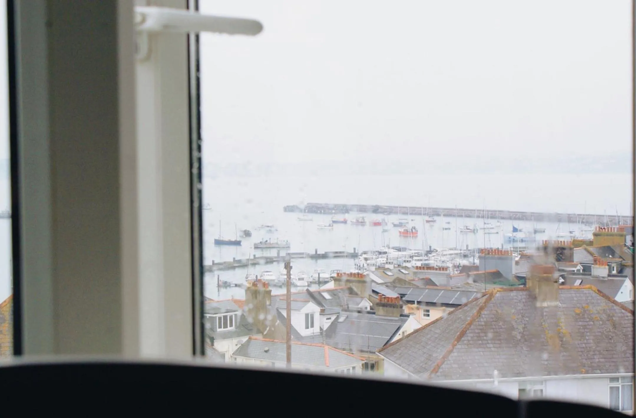 Sea view in Ranscombe House