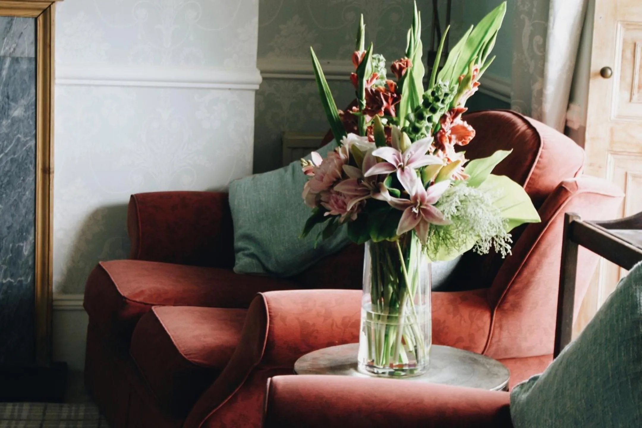 Living room in Ranscombe House
