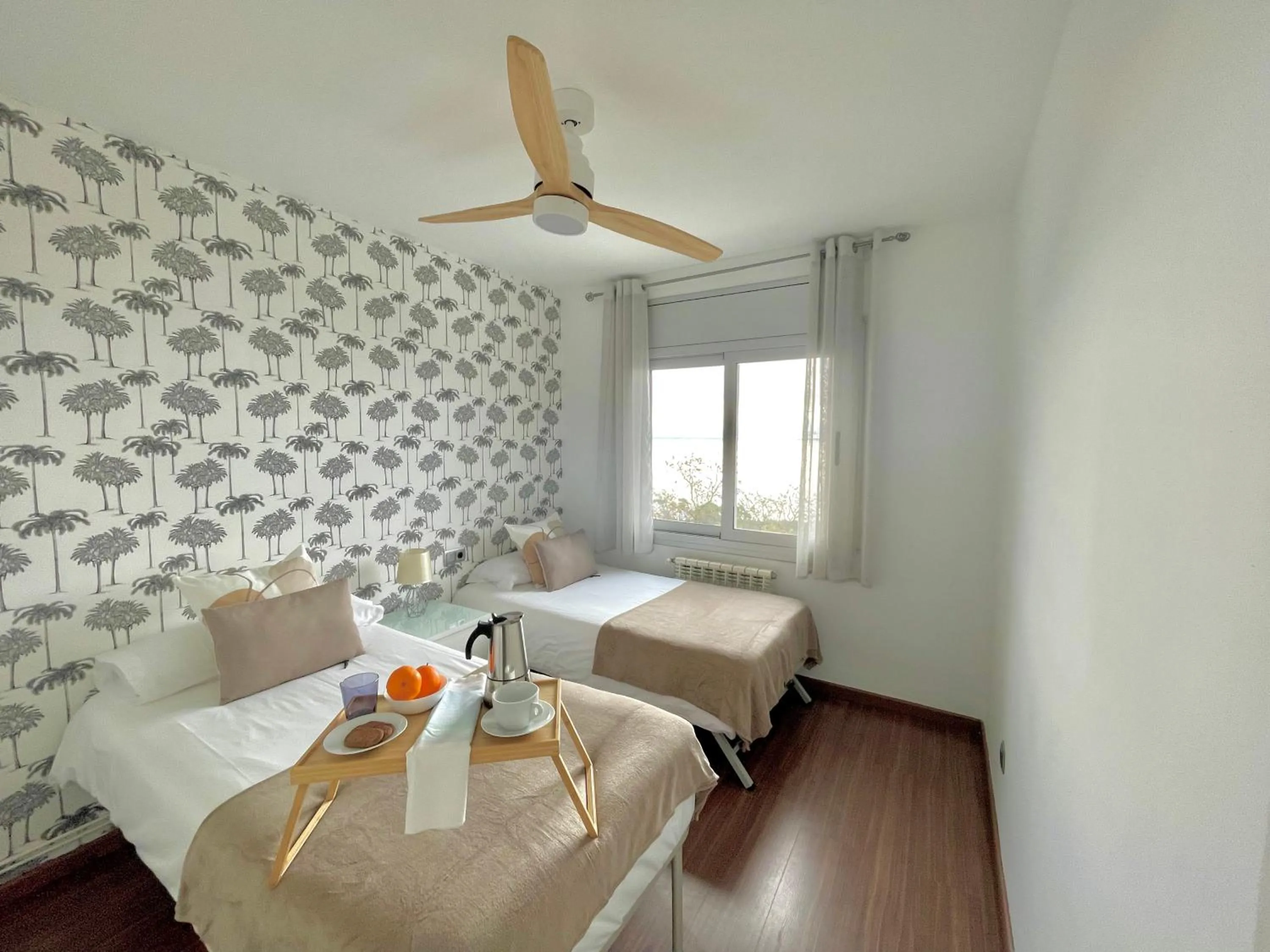 Bed in LA CASA BLUE , Mediterranean Boutique-Villa in Santa Cristina Beach